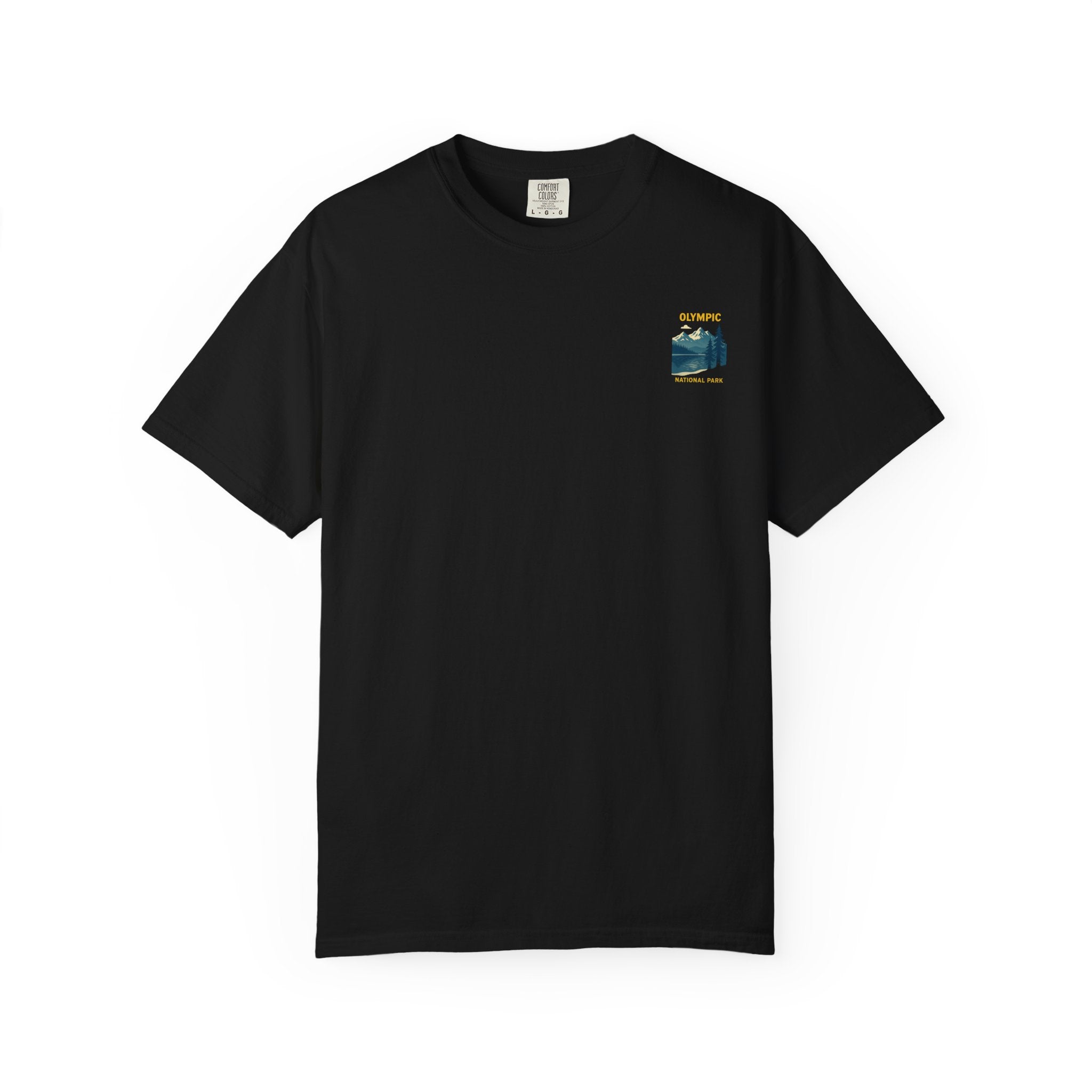 Olympic National Park landscape T-Shirt | mountain lake forest tee