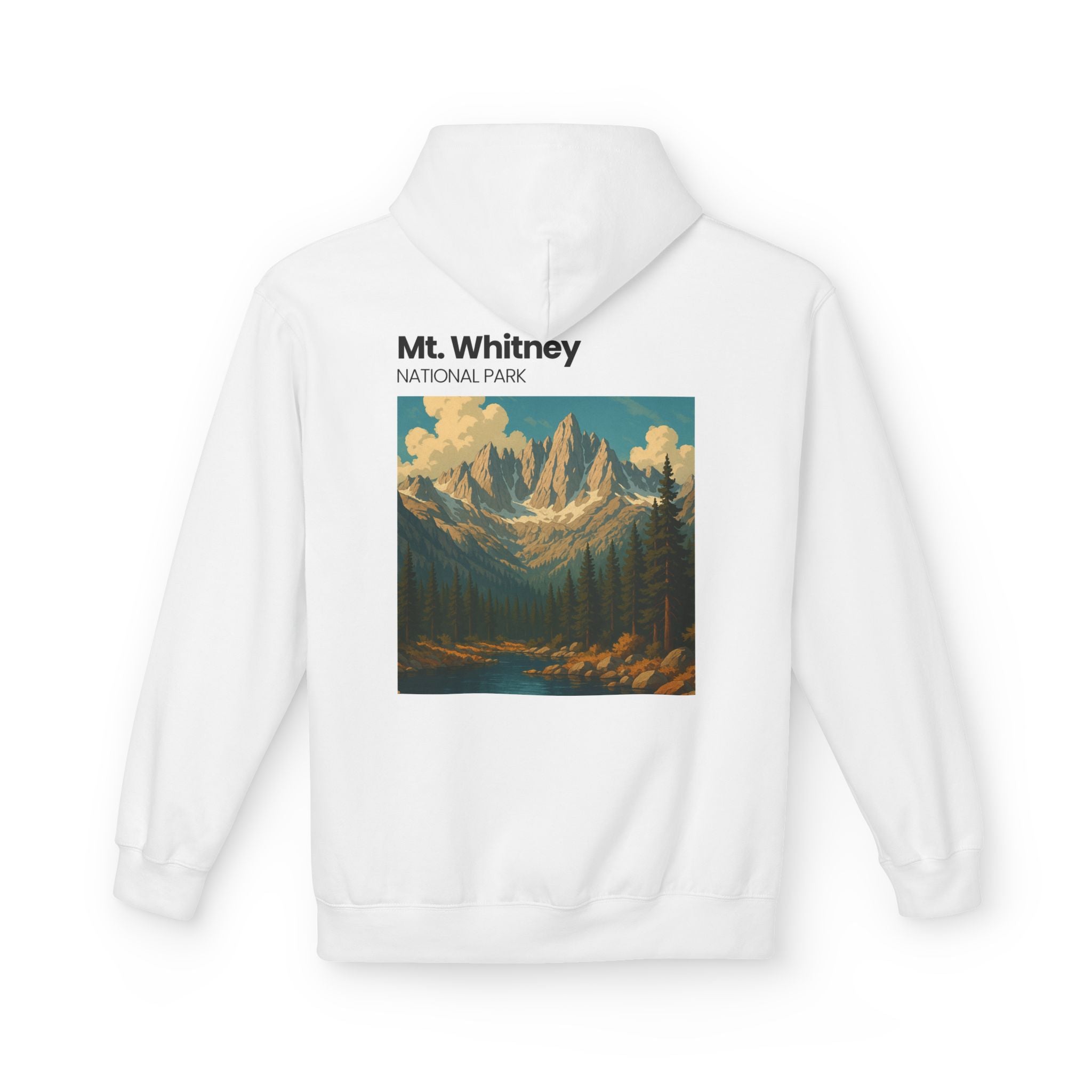 Mt. Whitney National Park hoodie | Mountain landscape sweatshirt