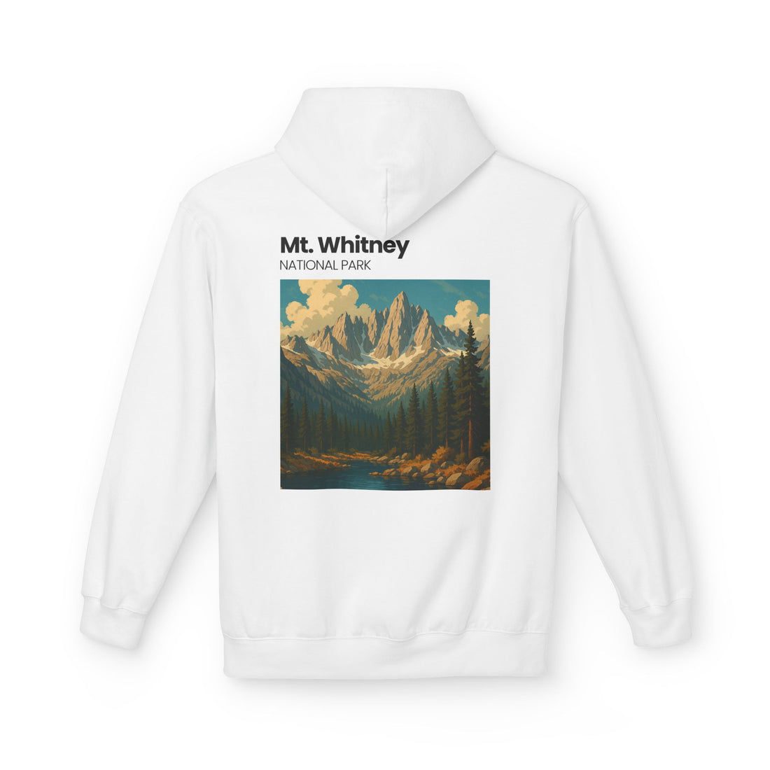 Mt. Whitney National Park hoodie | Mountain landscape sweatshirt