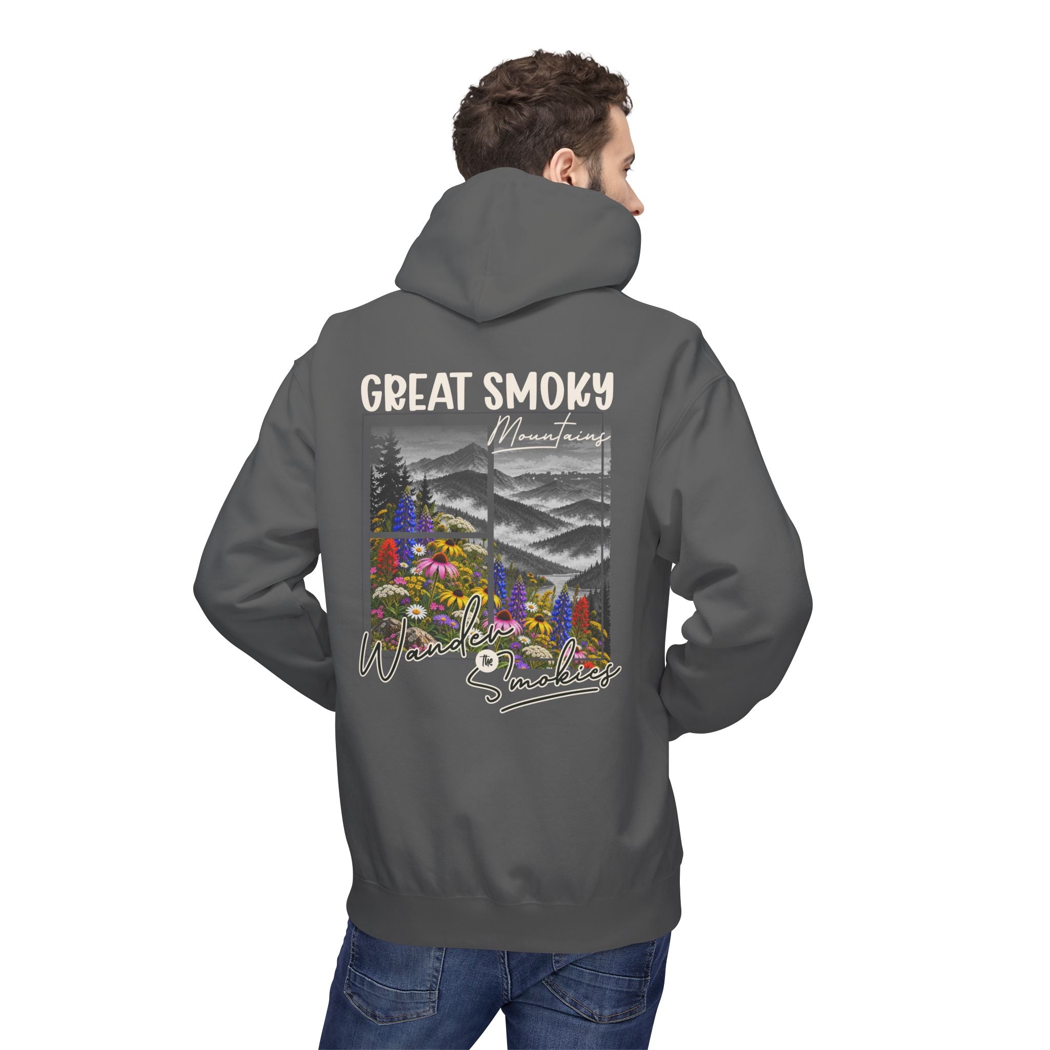 Great Smoky Mountains Wildflowers Graphic hoodie