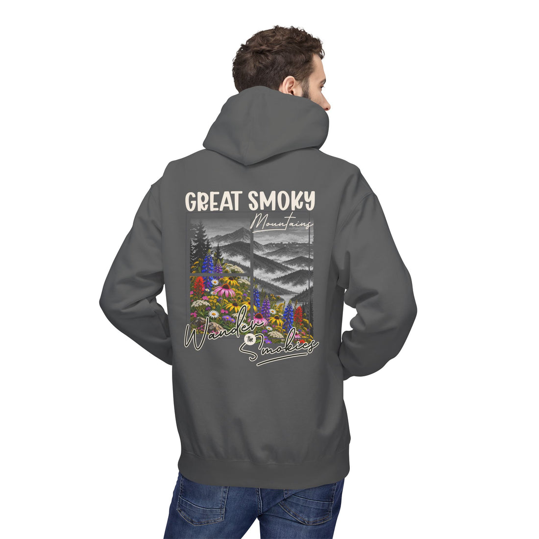 Great Smoky Mountains Wildflowers Graphic hoodie