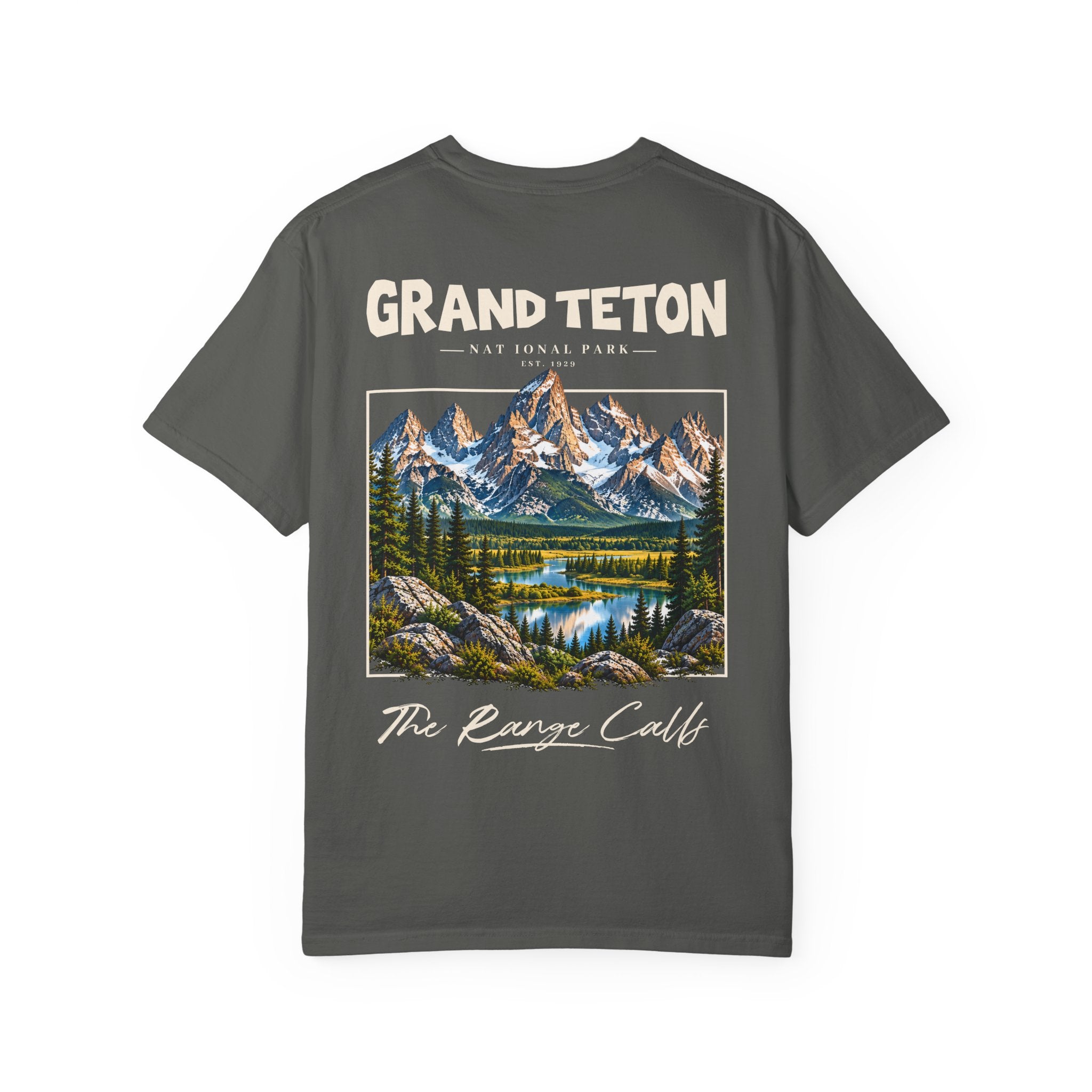 Grand Teton National Park Teton Peaks Graphic T-Shirt
