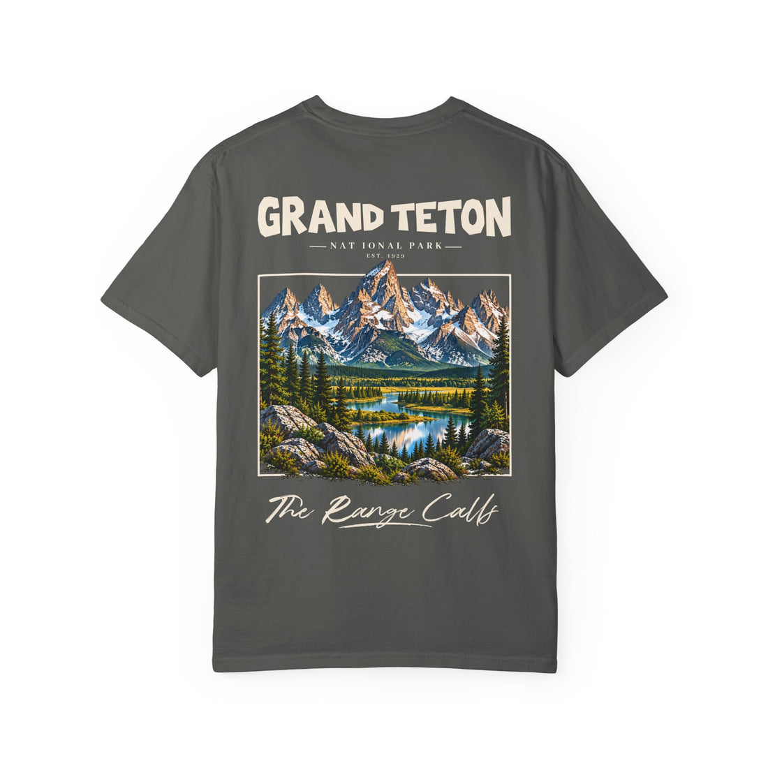 Grand Teton National Park Teton Peaks Graphic T-Shirt