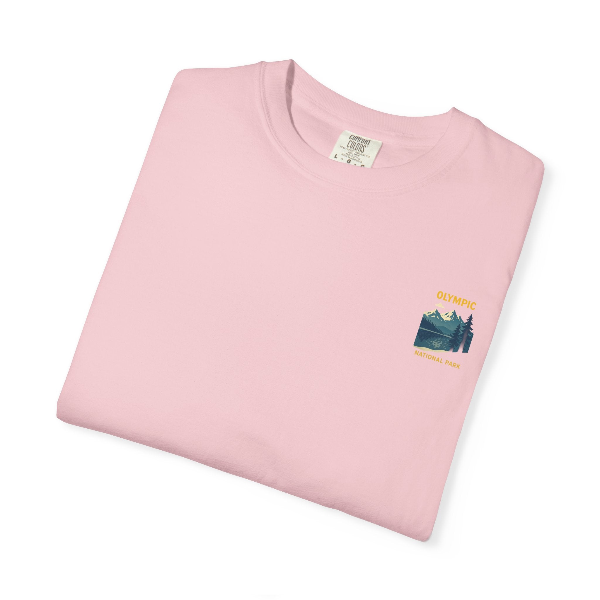 Olympic National Park landscape T-Shirt | mountain lake forest tee