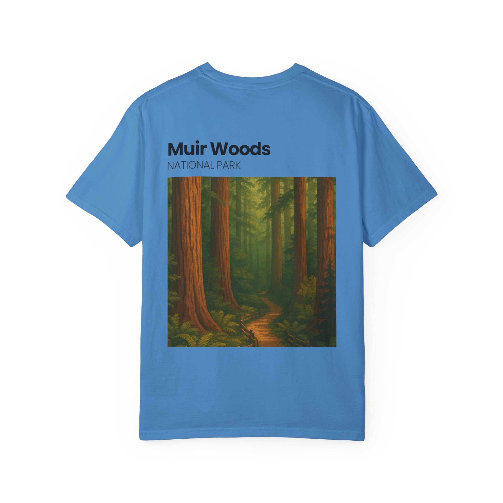 Muir Woods National Park forest trail T-Shirt | Scenic nature tee