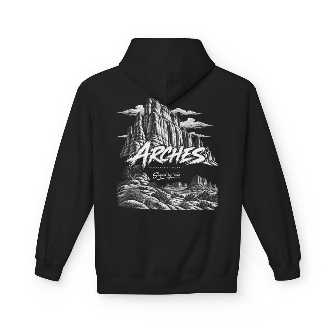Arches National Park Red Rock Graphic Hoodie