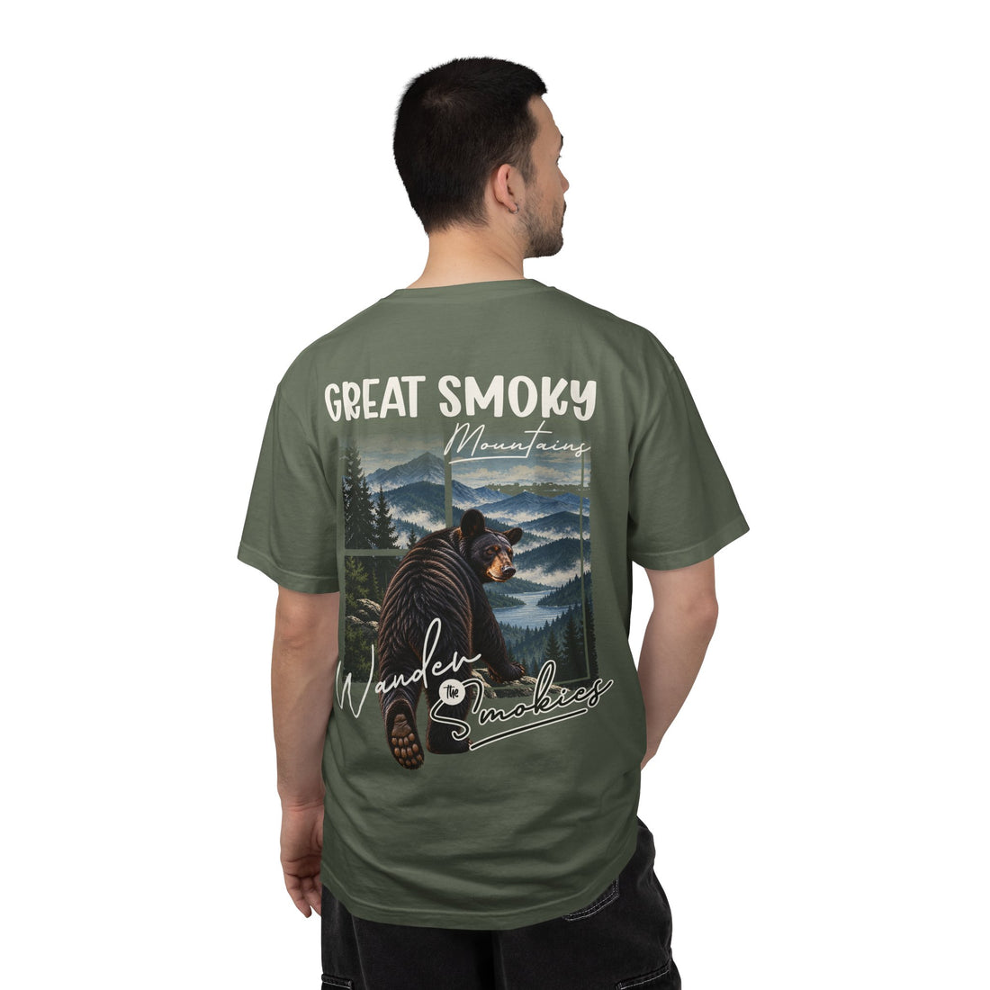 Great Smoky Mountains Black Bear Graphic T-Shirt