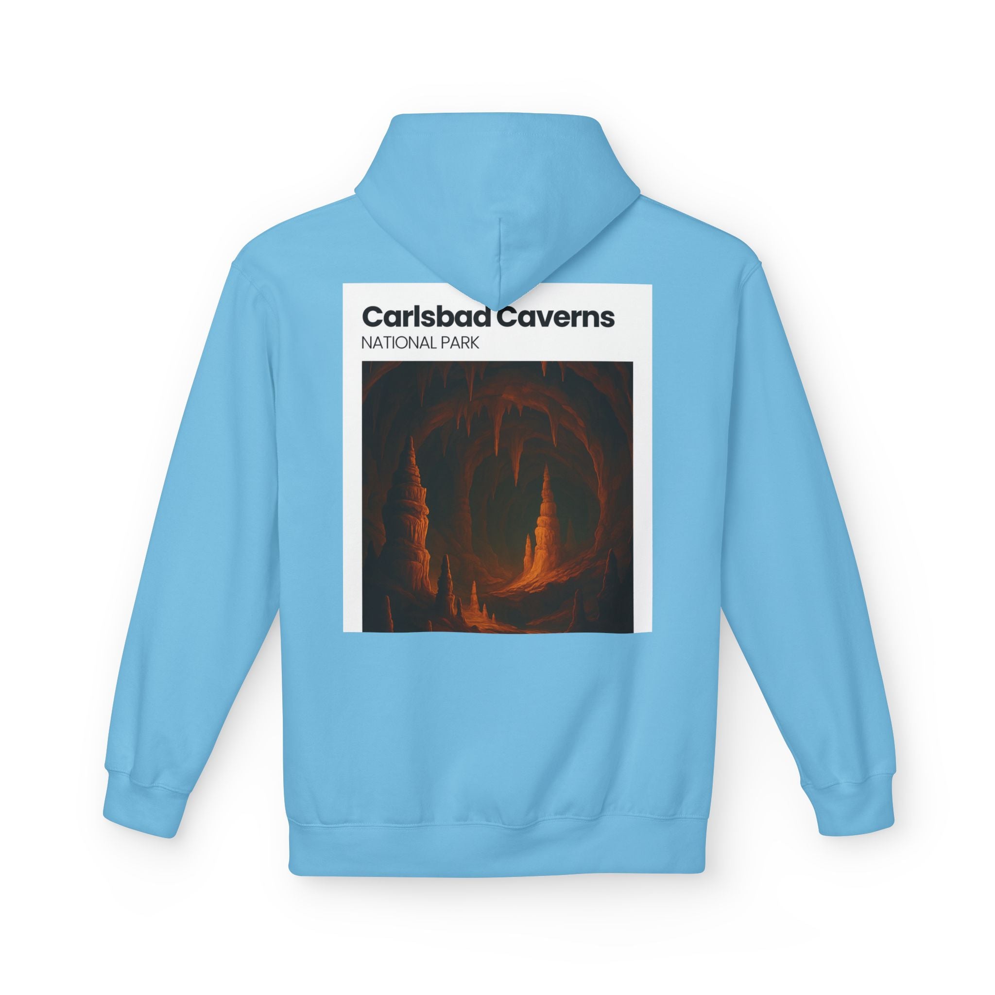 Carlsbad Caverns National Park Hoodie | Cave Stalactite Stalagmite Design