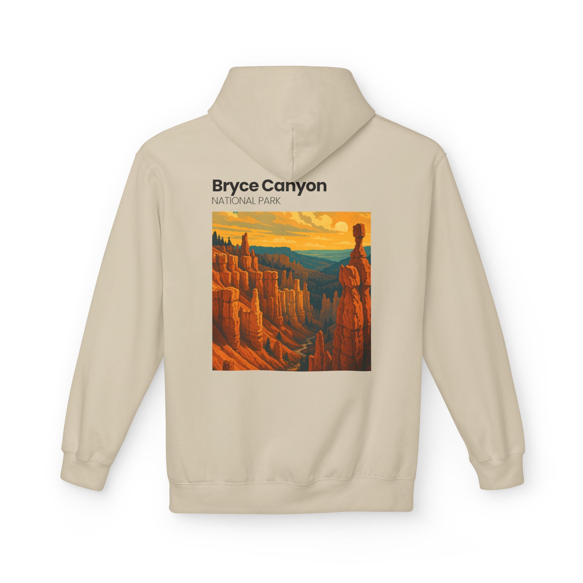 Bryce Canyon National Park Hoodie | Sunset Canyon Landscape