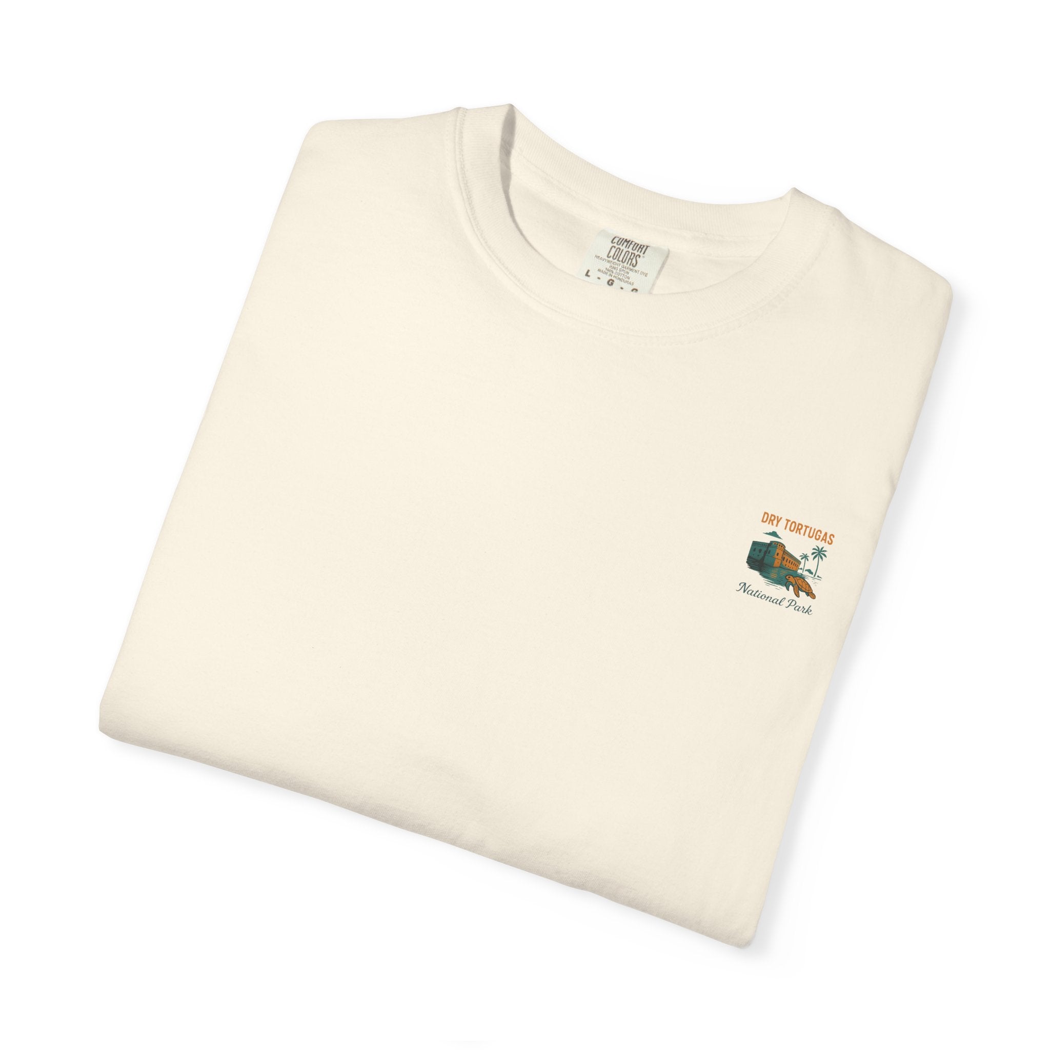 Dry Tortugas National Park Poster T-shirt | Vintage Fort Illustration