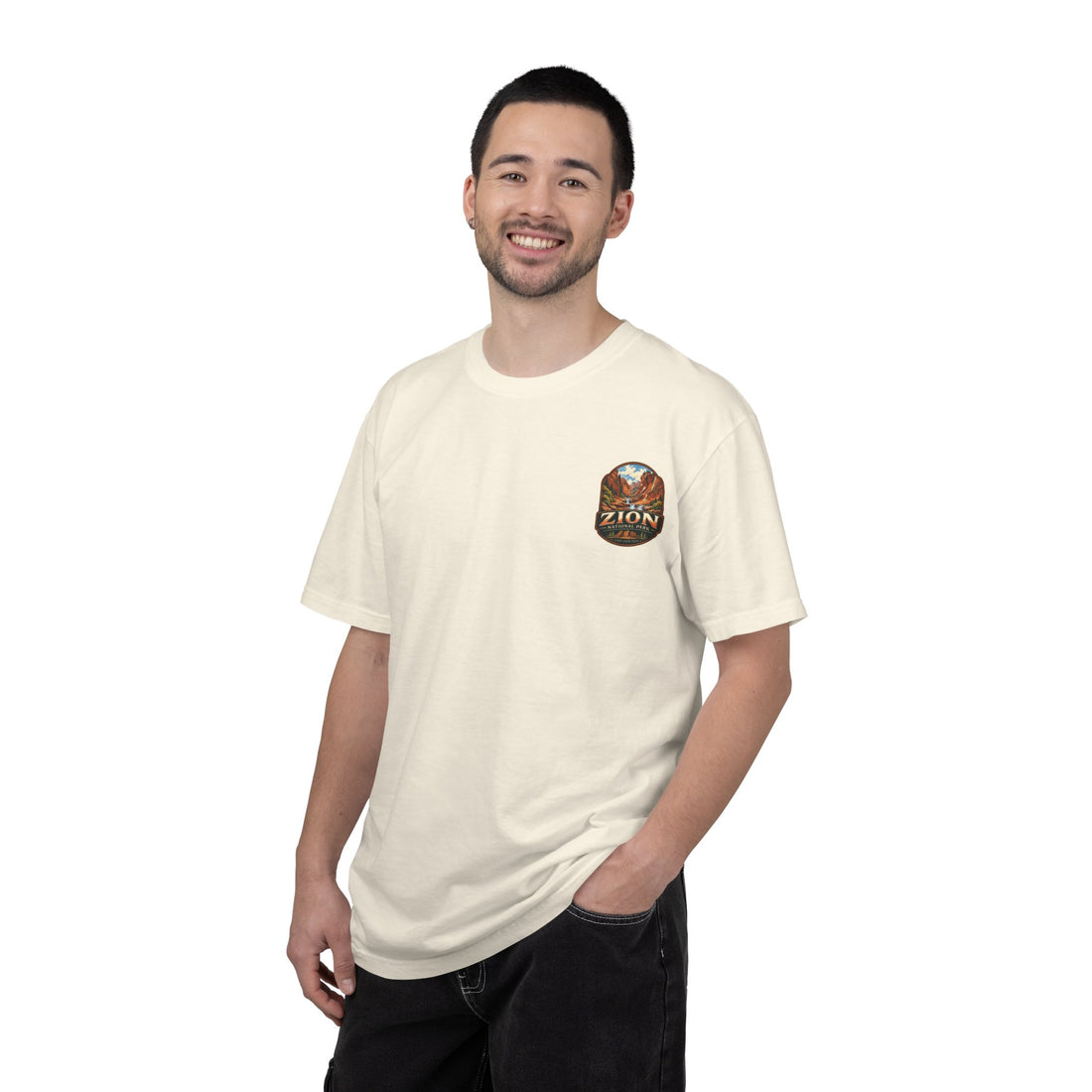 Red Cliffs Zion National Park Vintage Graphic T-Shirt
