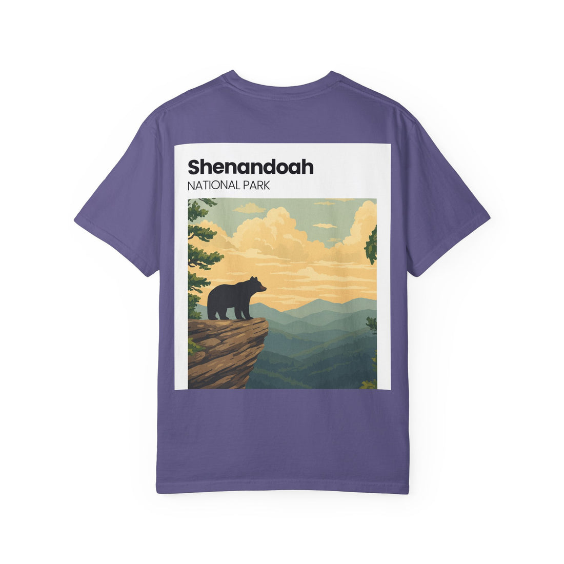 Shenandoah National Park Bear Graphic T-Shirt | Scenic Nature Design