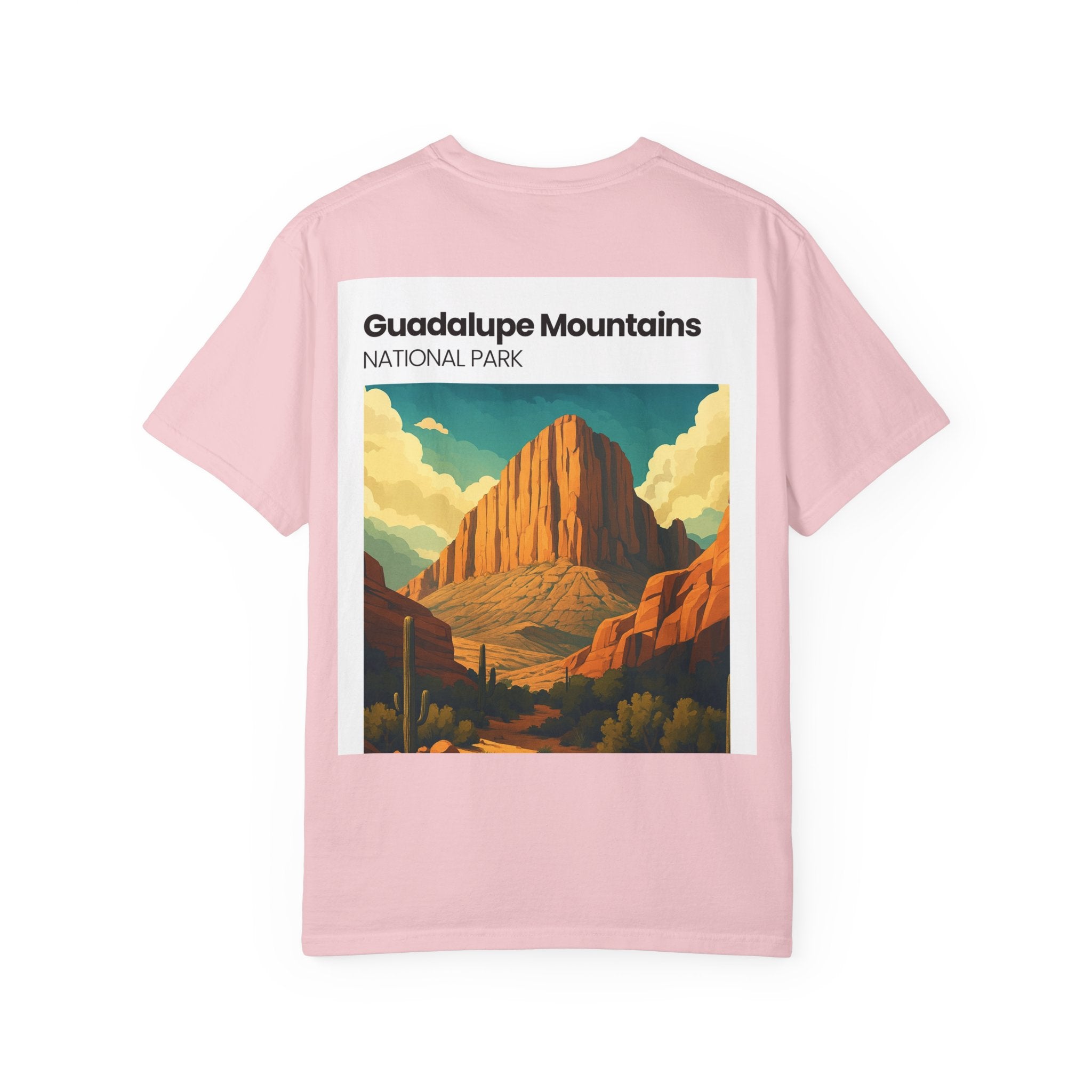 Guadalupe Mountains National Park T-Shirt | Desert Landscape Poster Tee