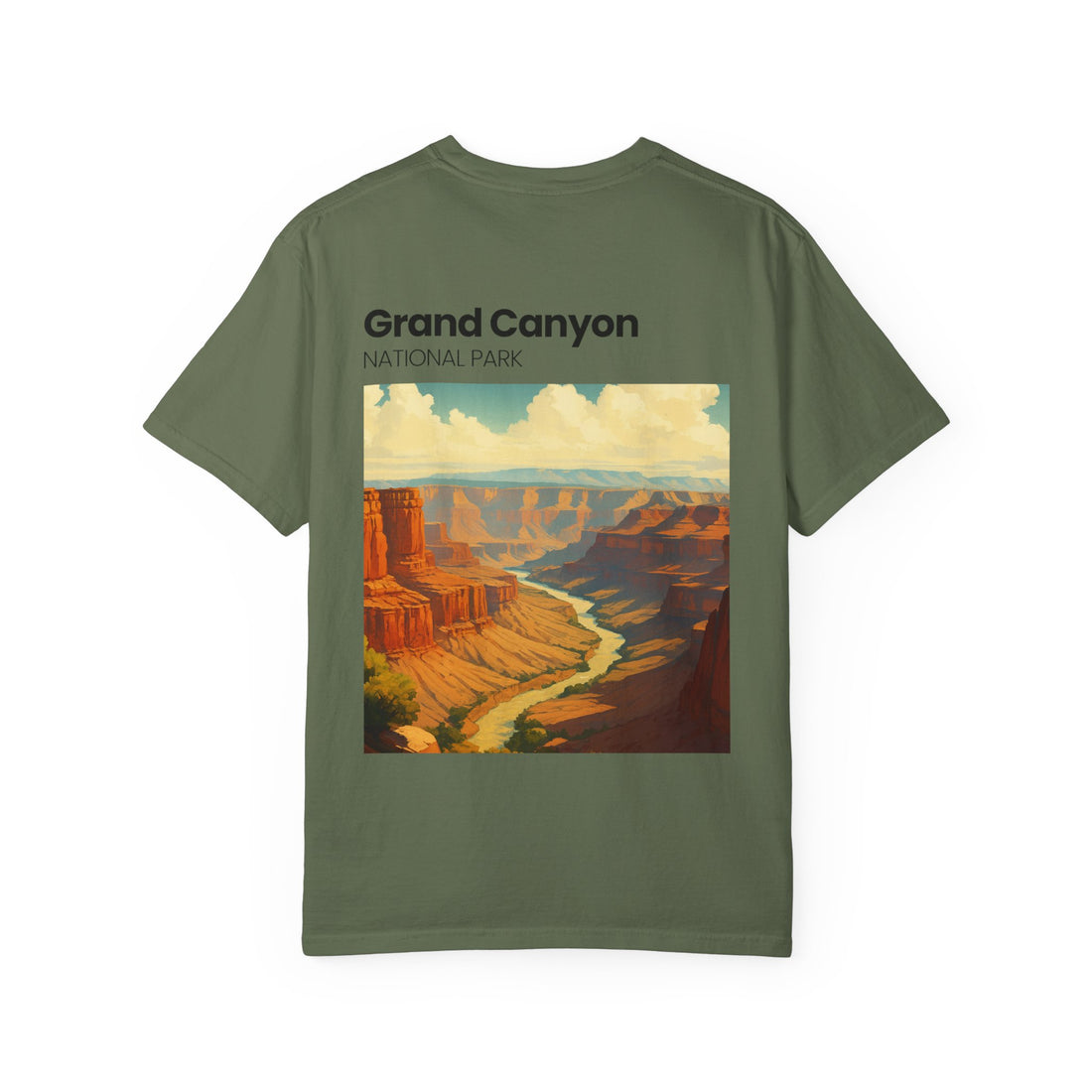 Grand Canyon National Park T-Shirt | Vintage Canyon Poster Tee