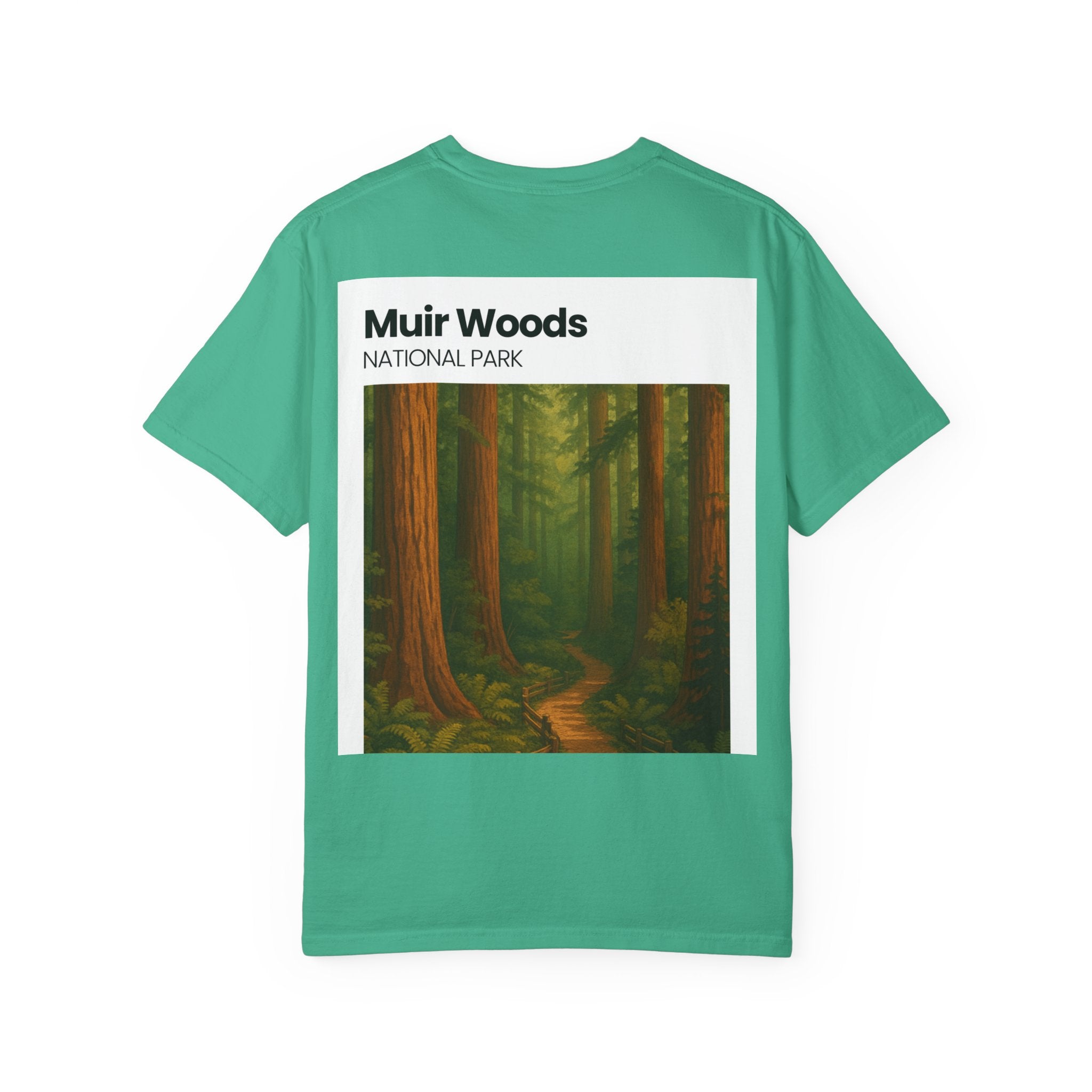 Muir Woods National Park forest trail T-Shirt | Scenic nature tee