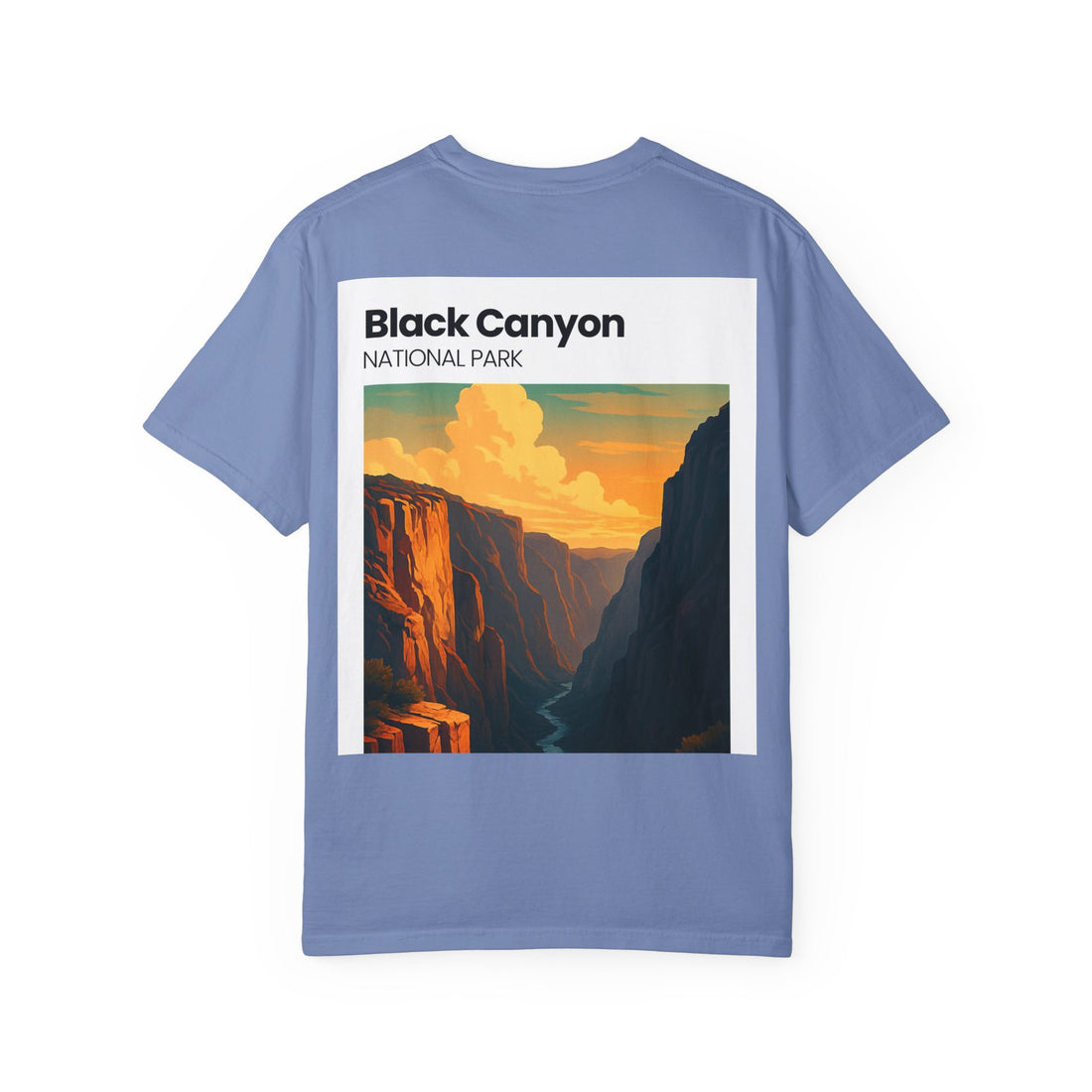 Black Canyon National Park landscape T-Shirt | Canyon Sunset Vista design
