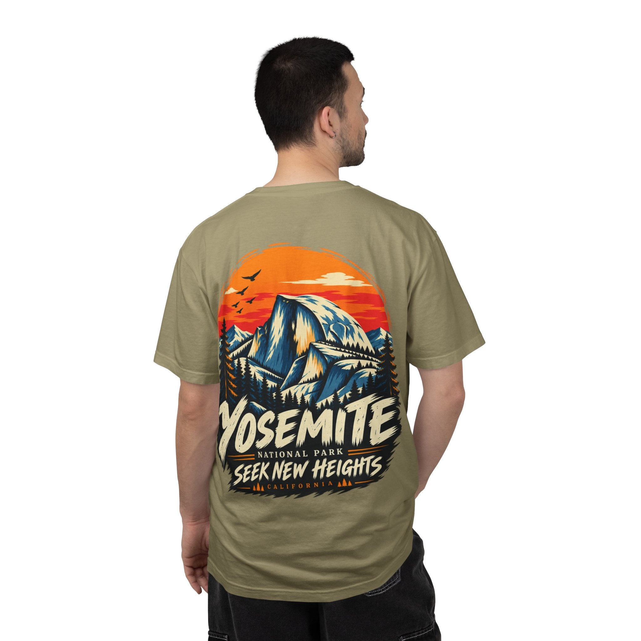 Yosemite National Park Half Dome – Seek New Heights T-Shirt