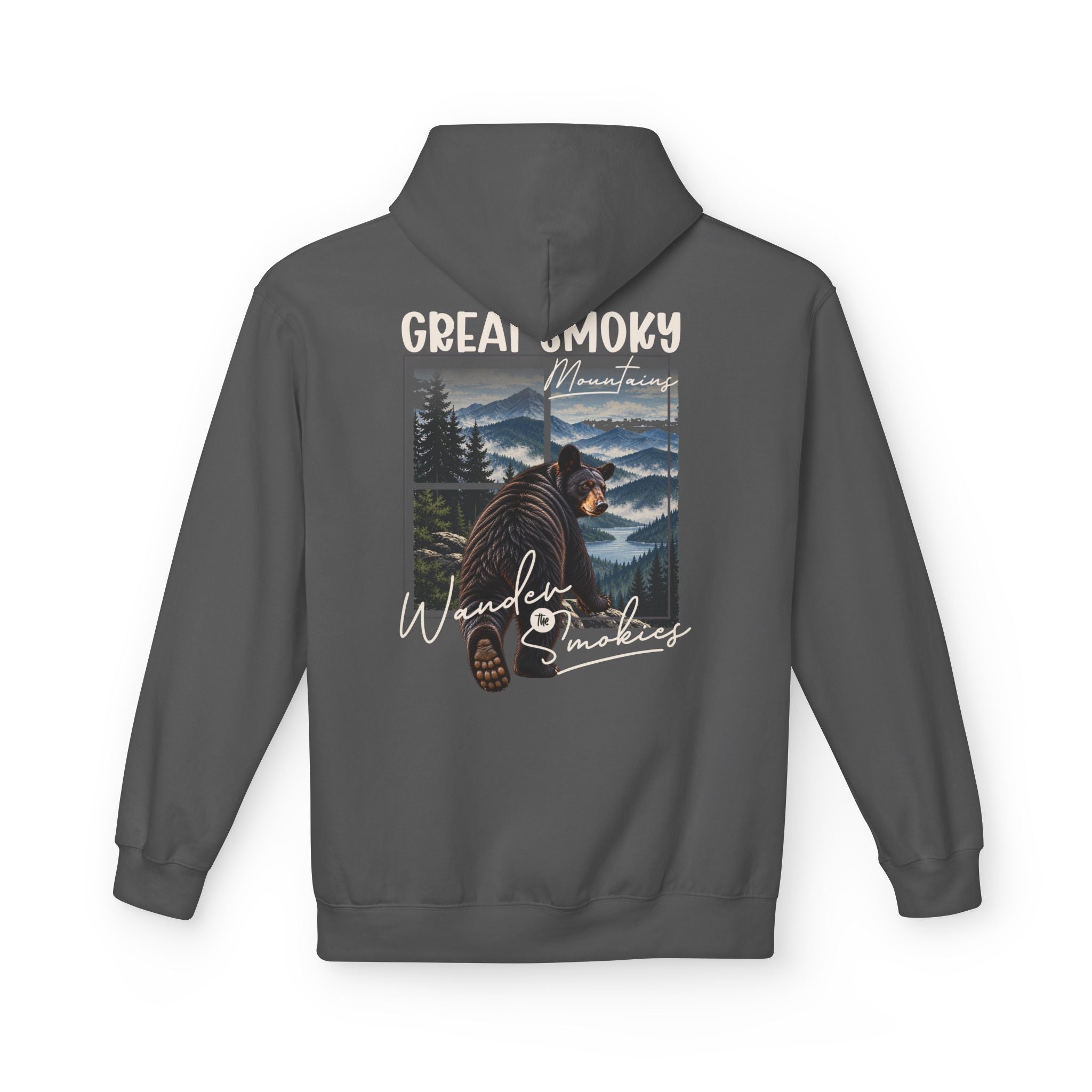 Great Smoky Mountains Black Bear Graphic  hoodie