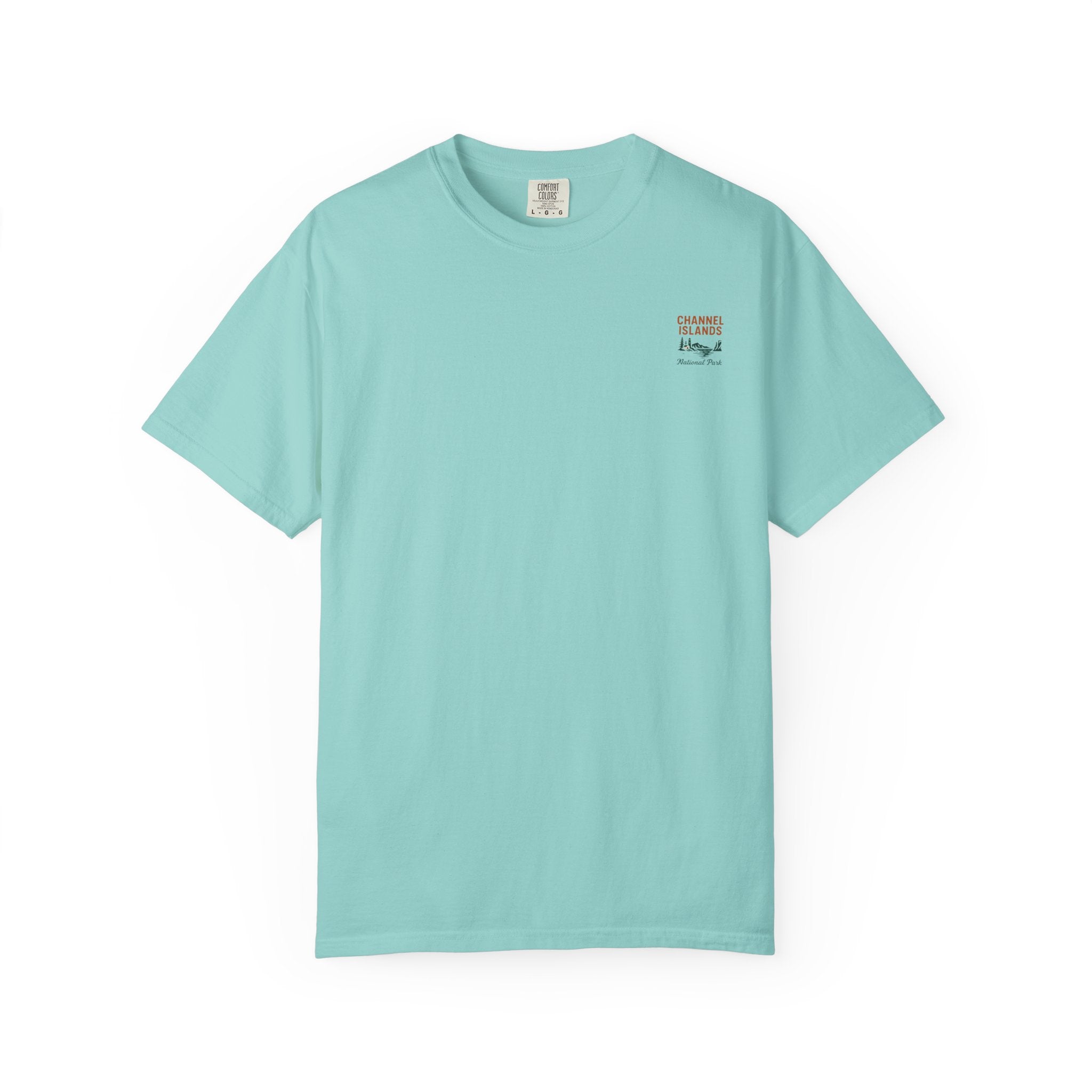 Channel Islands National Park Vintage Poster T-shirt | Coastal Landscape Tee