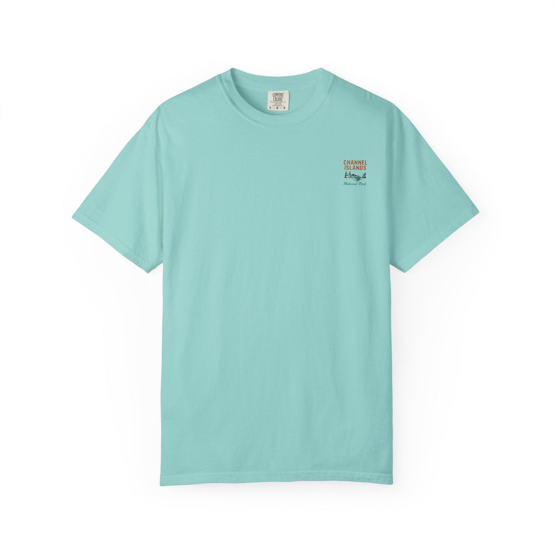 Channel Islands National Park Vintage Poster T-shirt | Coastal Landscape Tee
