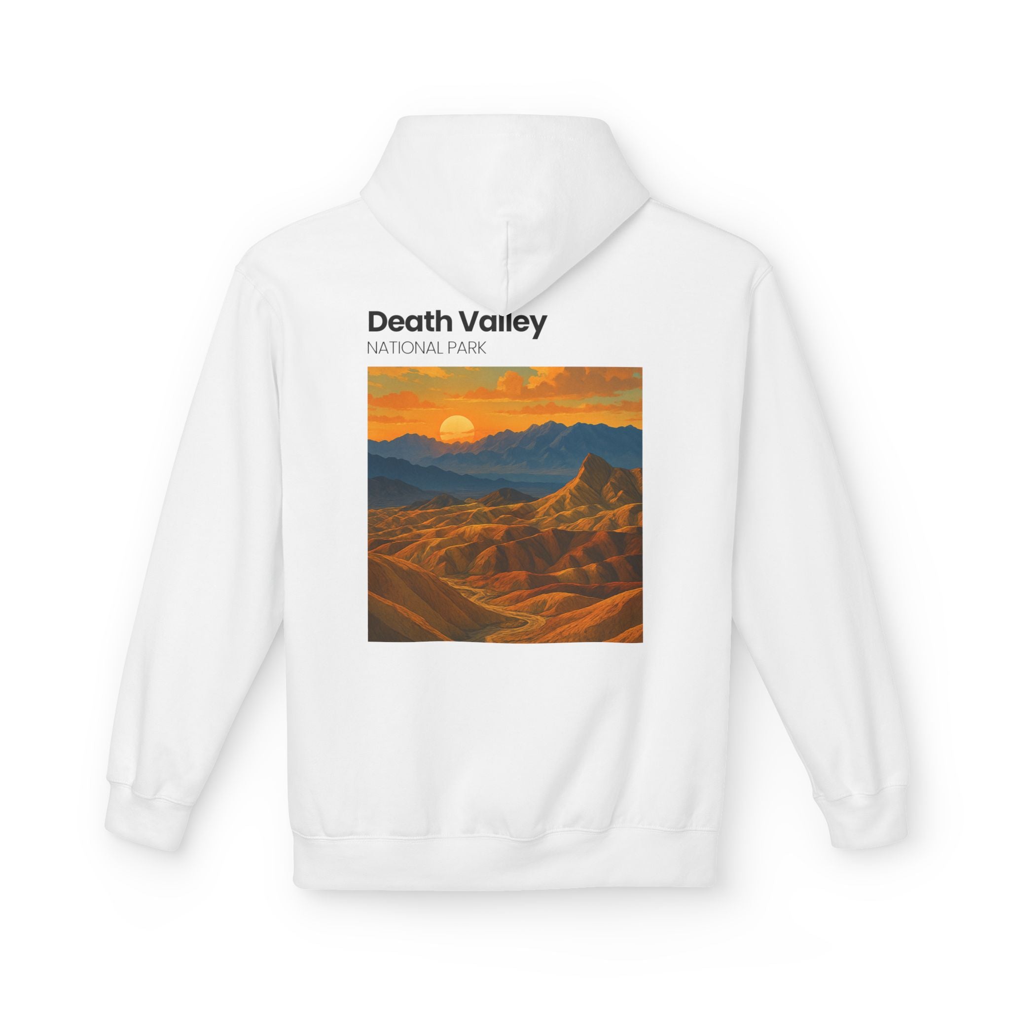 Death Valley Sunset Hoodie | National Park Landscape Pullover