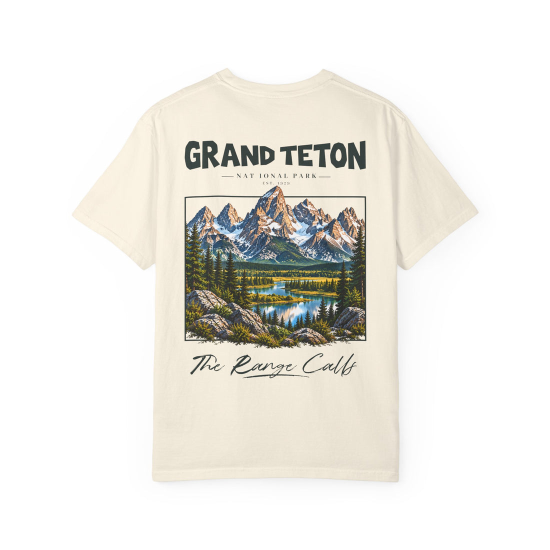 Grand Teton National Park Teton Peaks Graphic T-Shirt