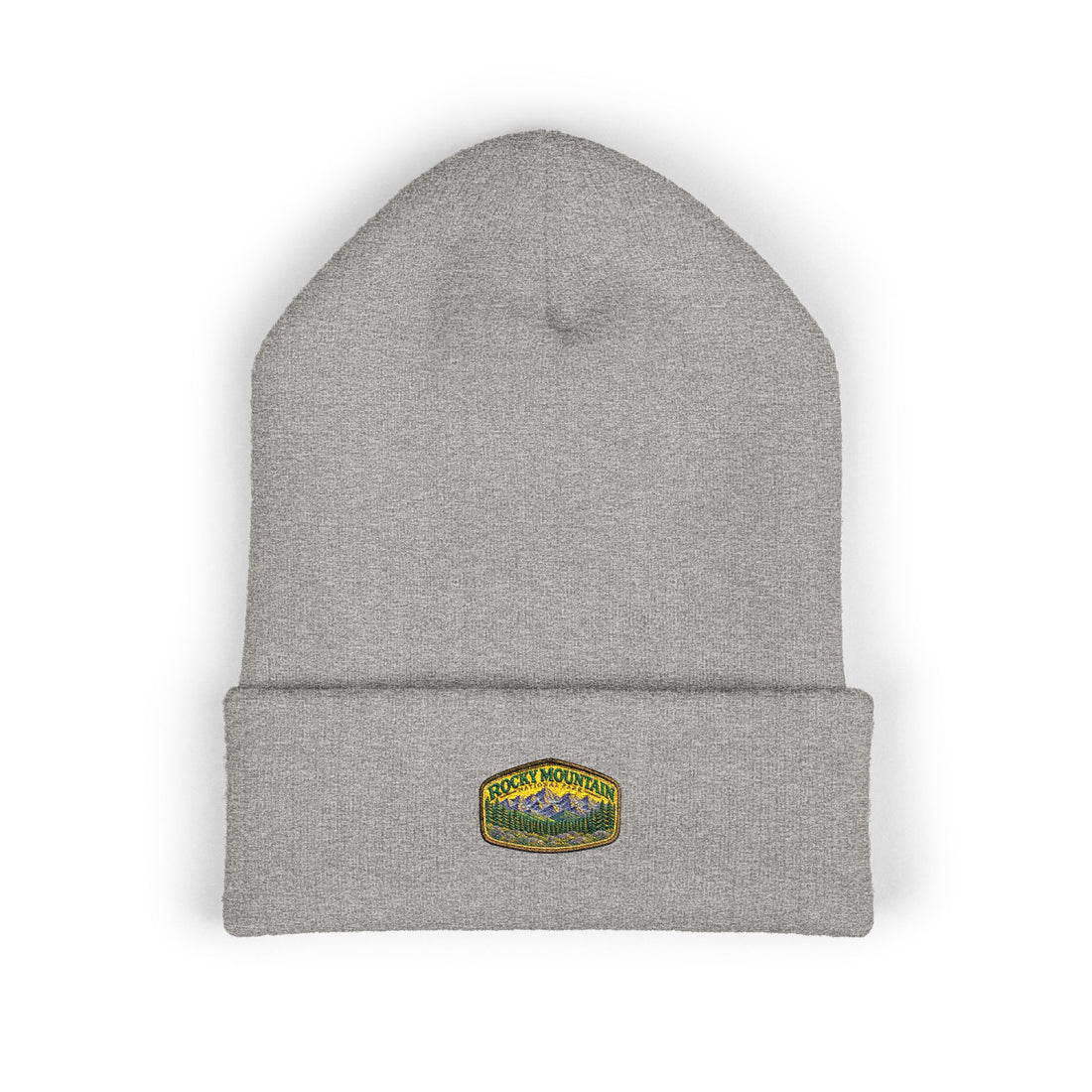 Rocky Mountain National Park Mountain Range Beanie Peak Arch Patch Logo