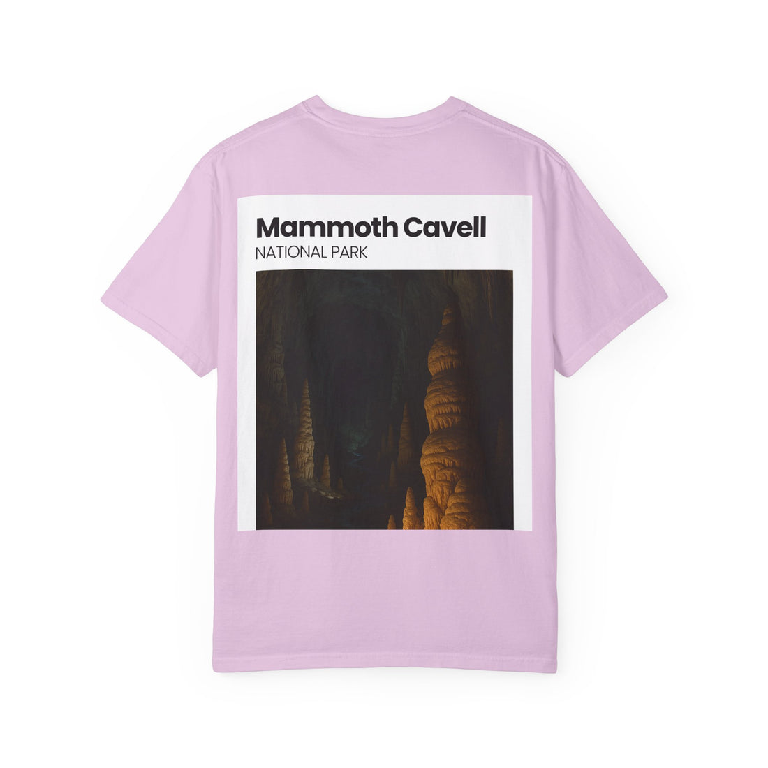 Mammoth Cavell National Park T-shirt | Cave Stalactite Photo Tee