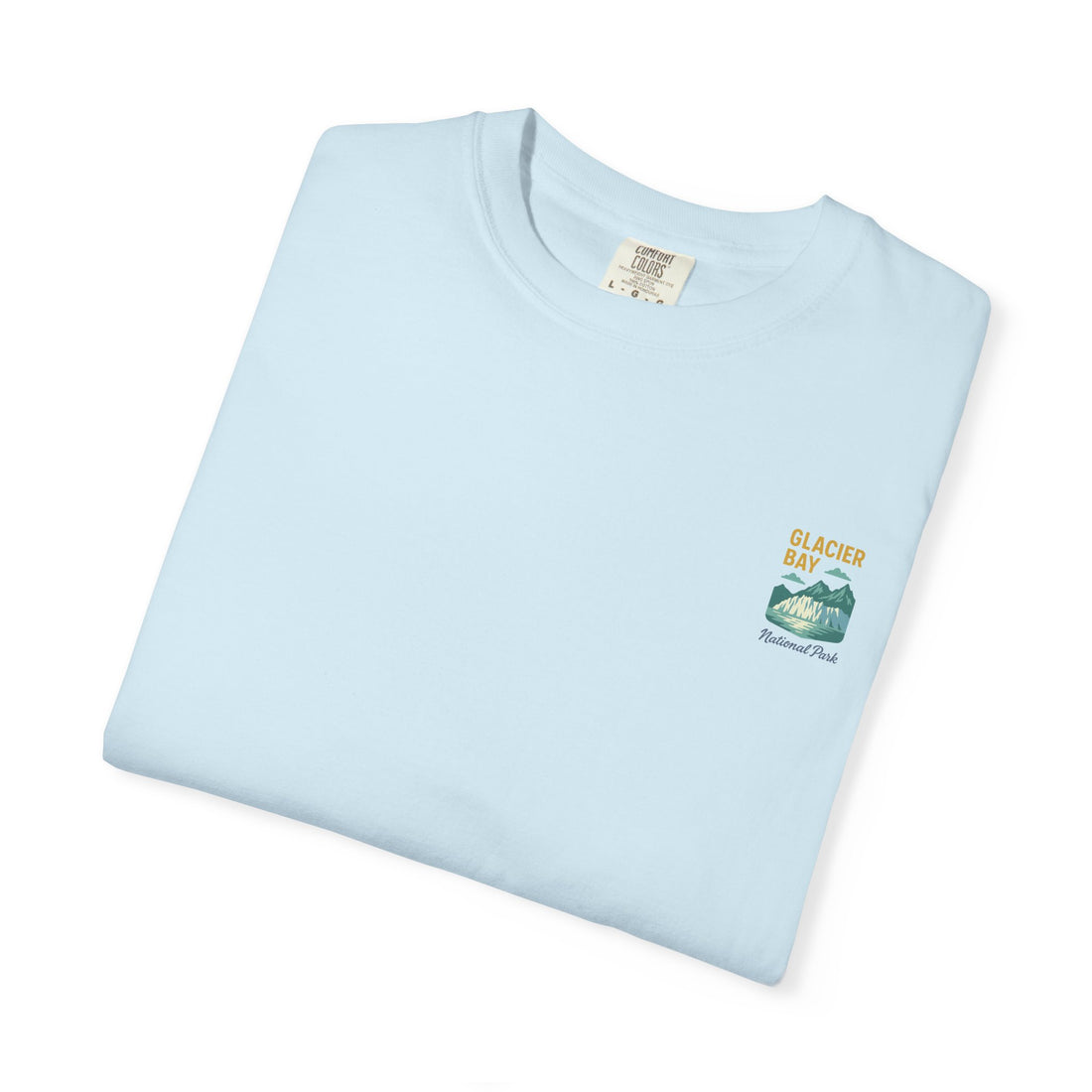 Glacier Bay National Park landscape T-shirt | Vintage mountain lake tee