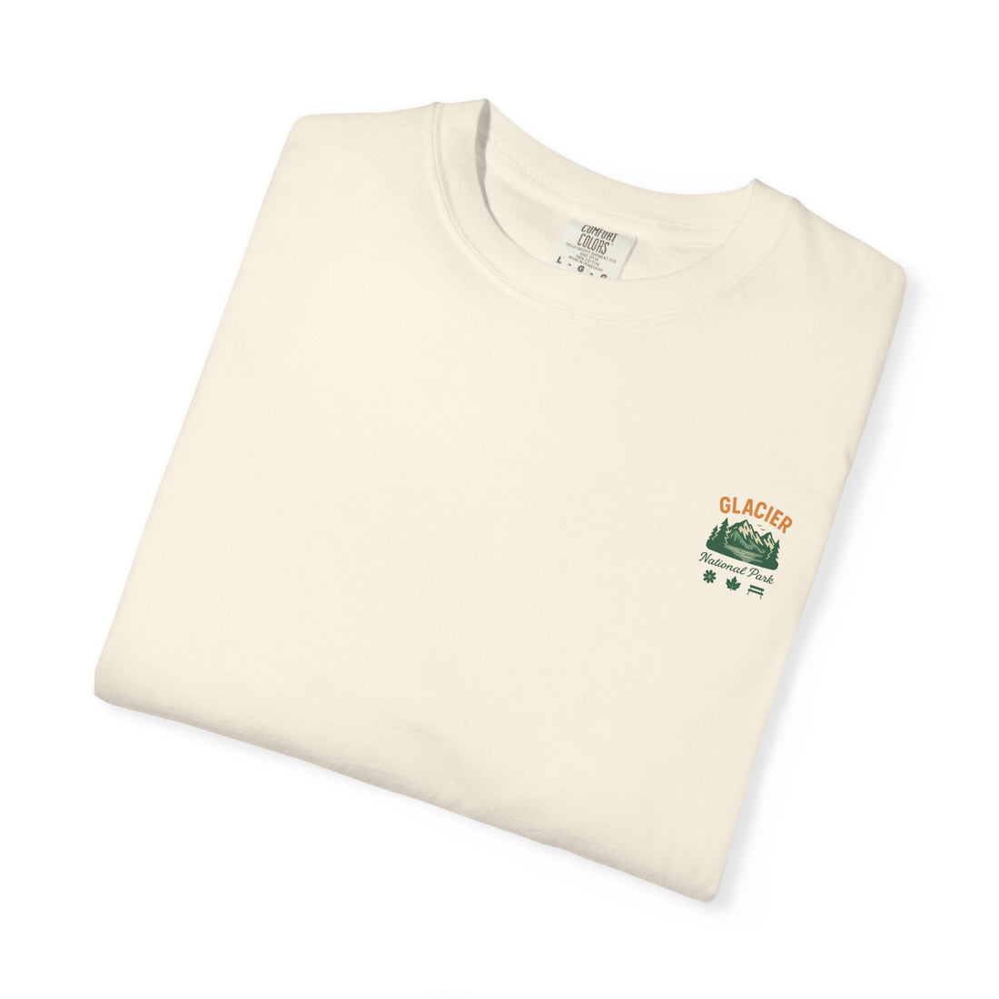 Glacier National Park Landscape T-shirt | Vintage Mountain Lake Tee