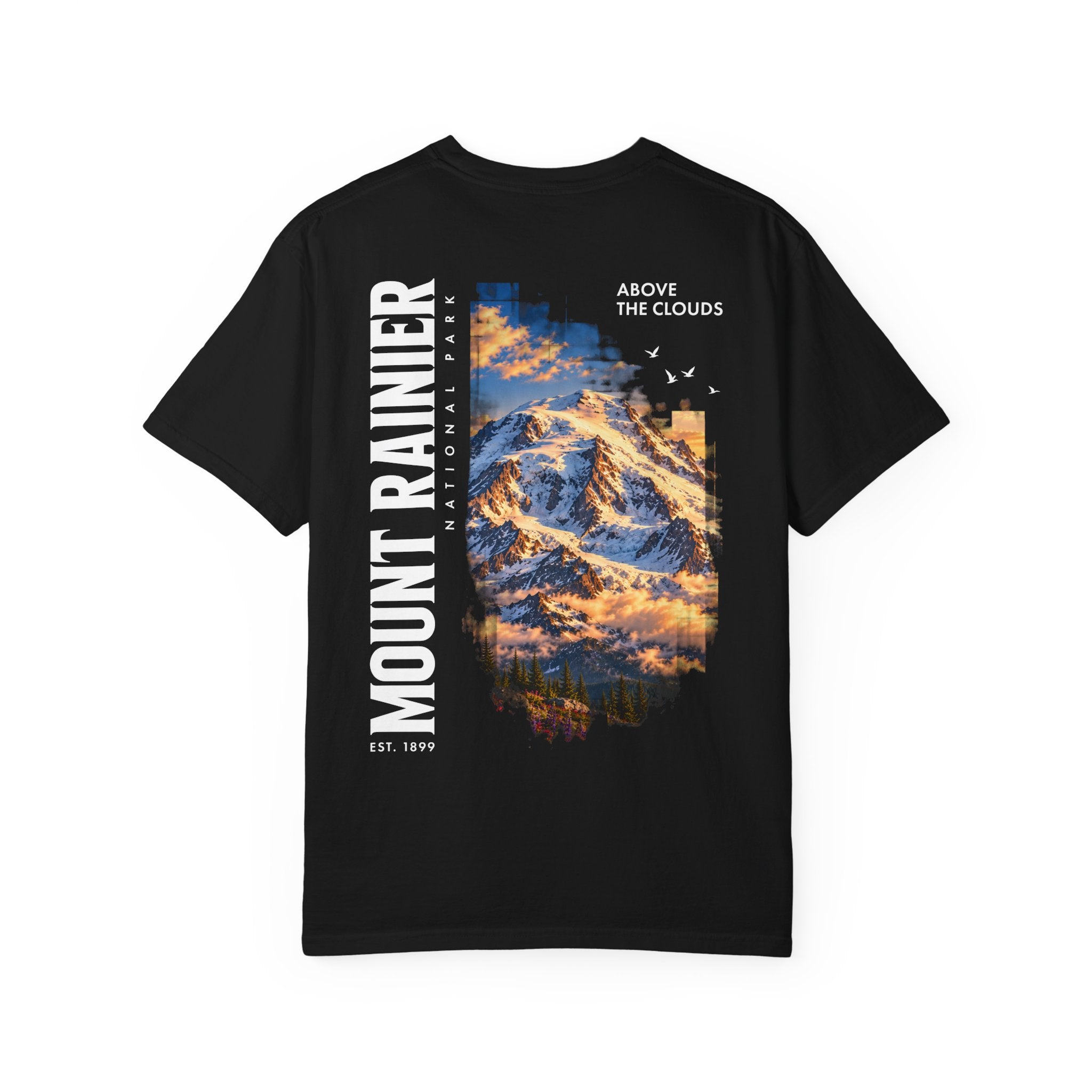Mount Rainier National Park – Rainier Peak Graphic T-Shirt