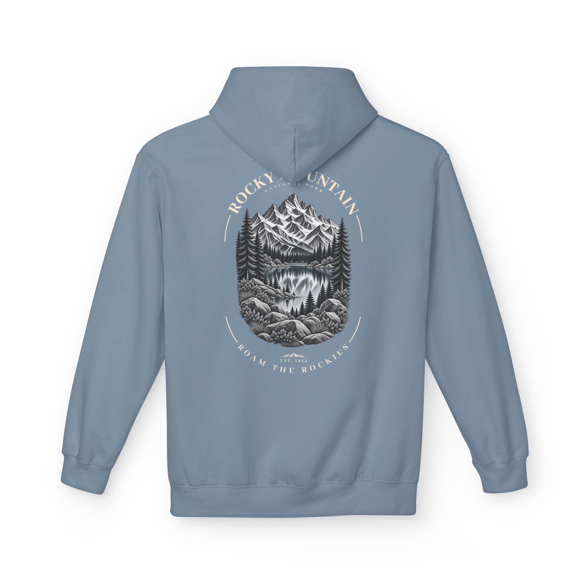 Rocky Mountain National Park Alpine Lake Graphic Hoodie