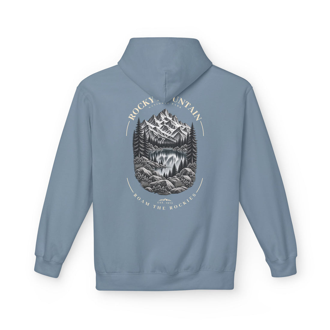 Rocky Mountain National Park Alpine Lake Graphic Hoodie