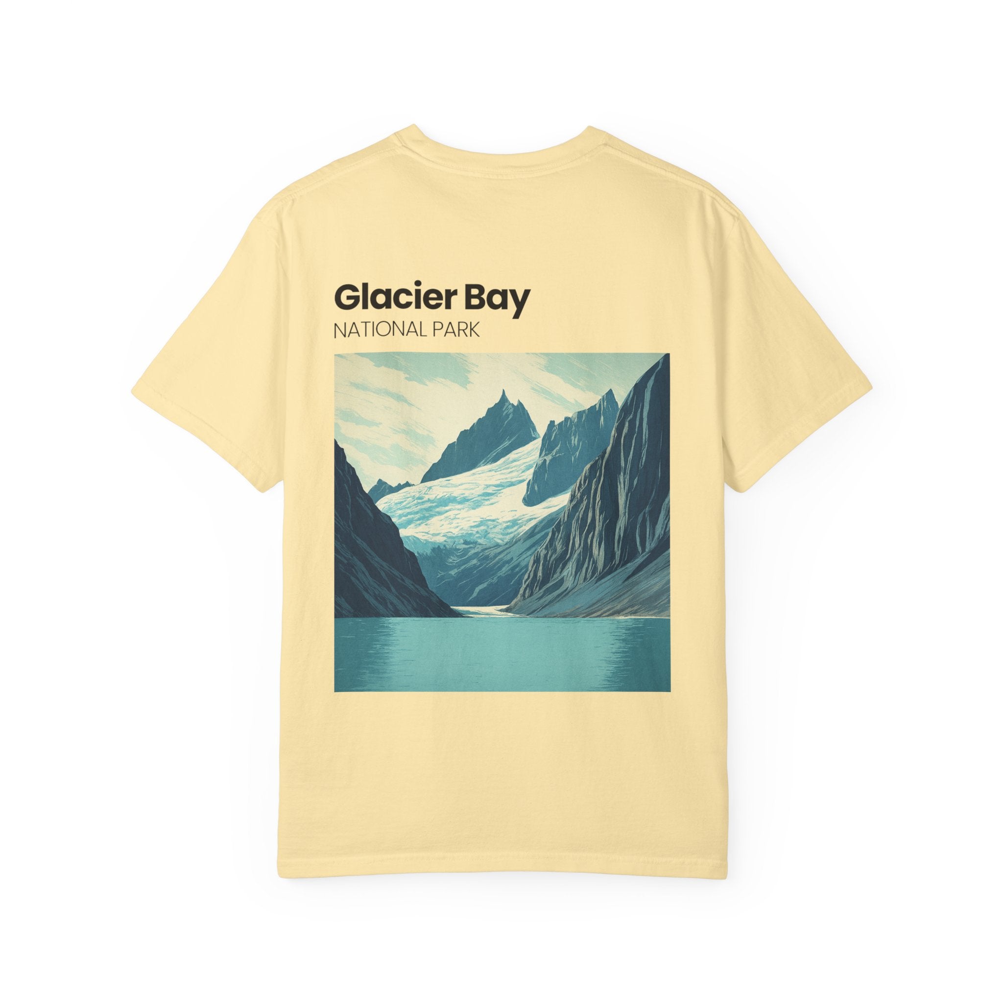 Glacier Bay National Park landscape T-shirt | Vintage mountain lake tee