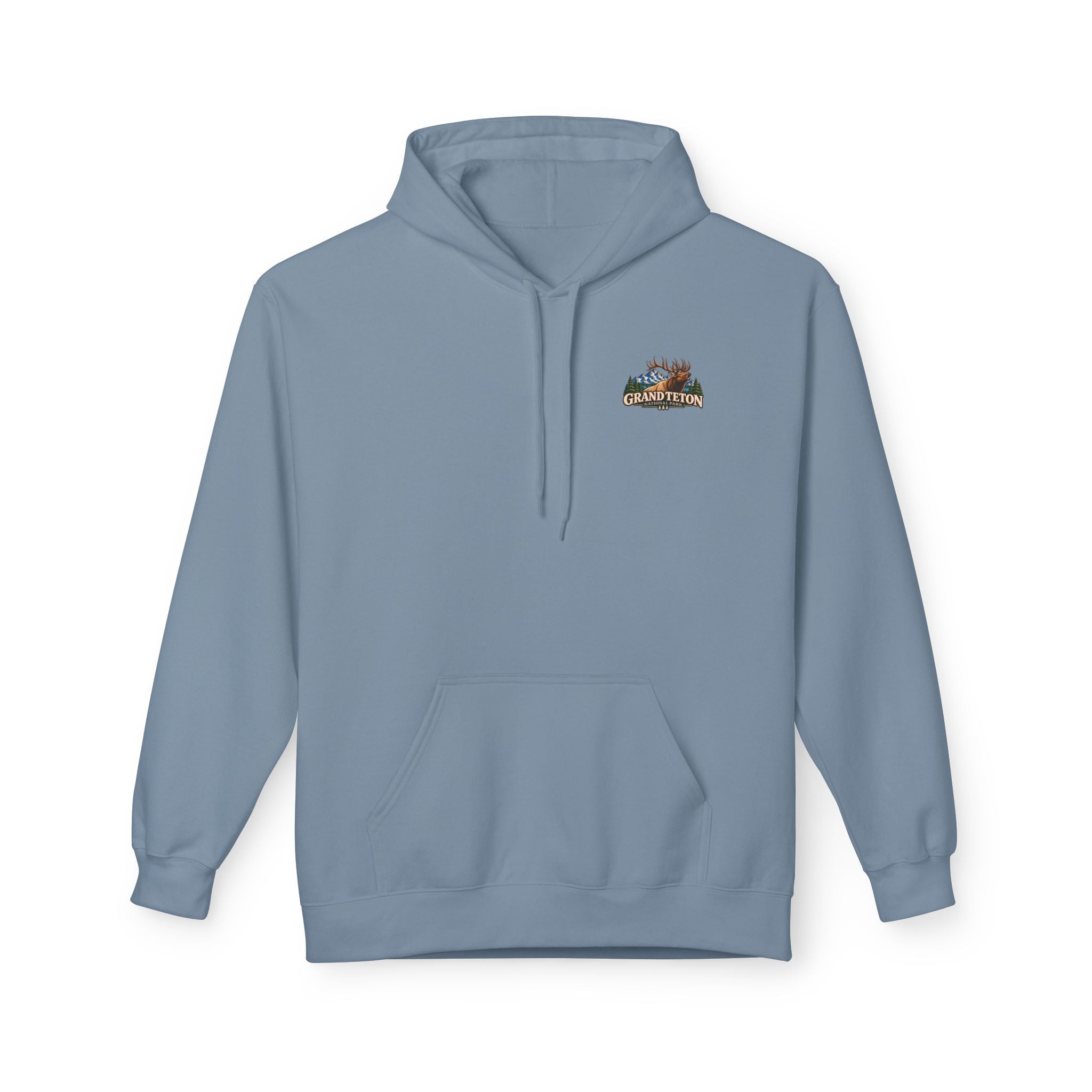 Grand Teton National Park Elk Graphic Hoodie