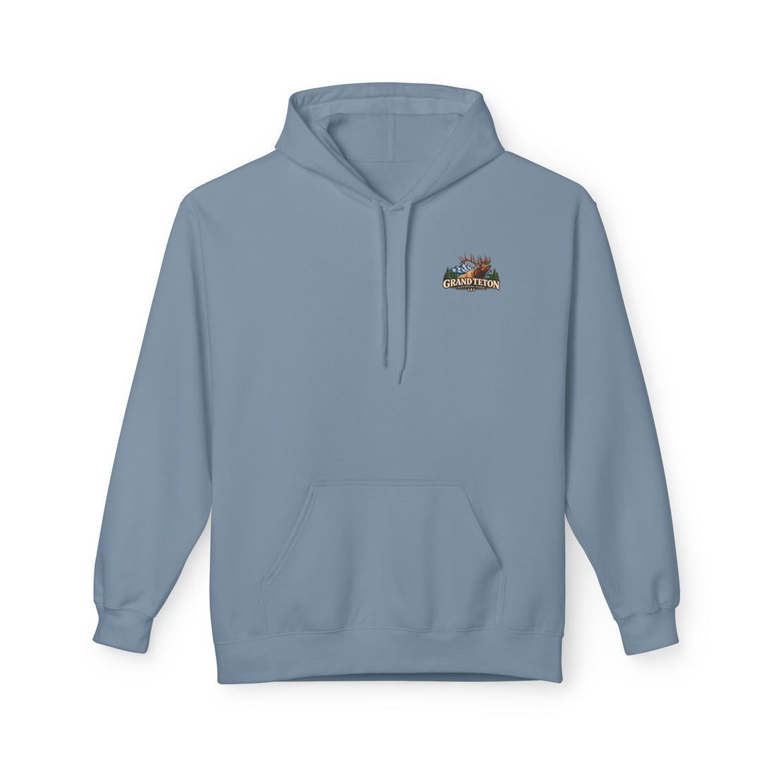 Grand Teton National Park Elk Graphic Hoodie
