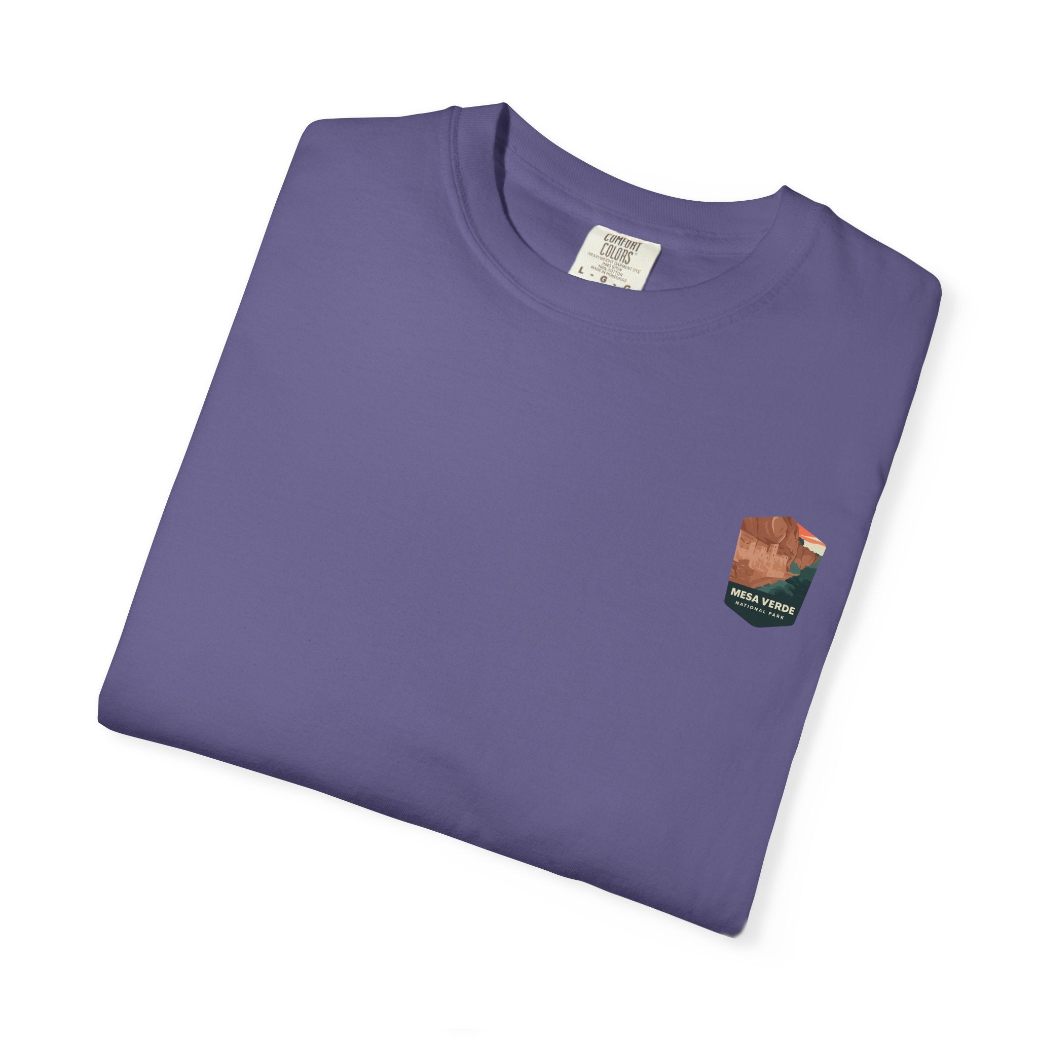 Mesa Verde National Park T-Shirt | Cliff Dwelling Vintage Poster Design