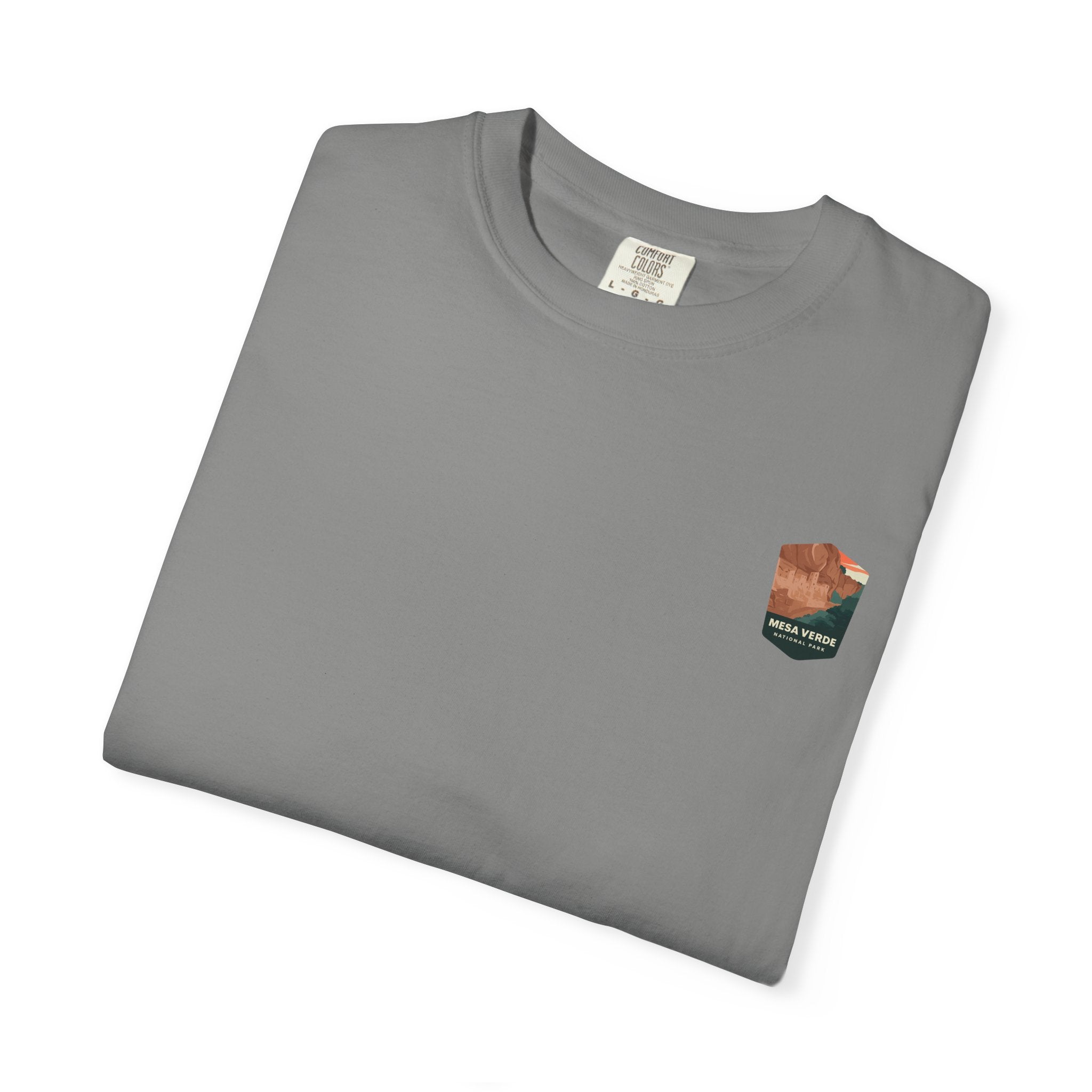 Mesa Verde National Park T-Shirt | Cliff Dwelling Vintage Poster Design