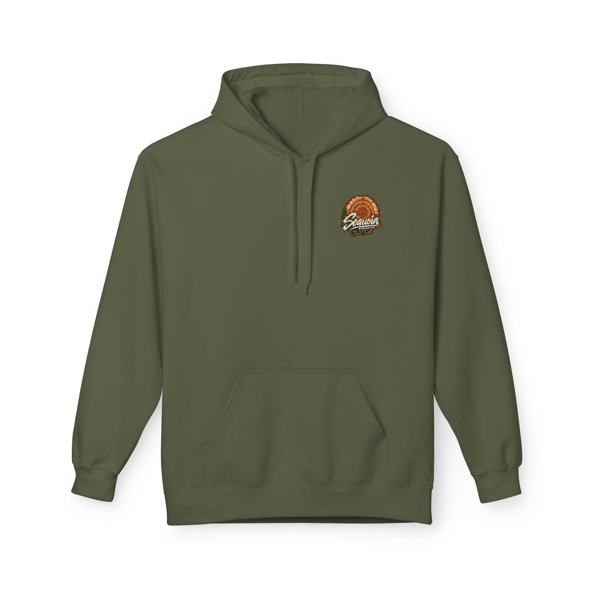 Sequoia National Park – Tree Rings Stand Tall Graphic Hoodie