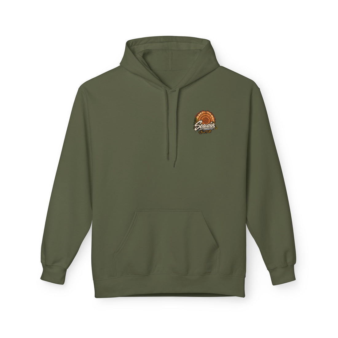 Sequoia National Park – Tree Rings Stand Tall Graphic Hoodie