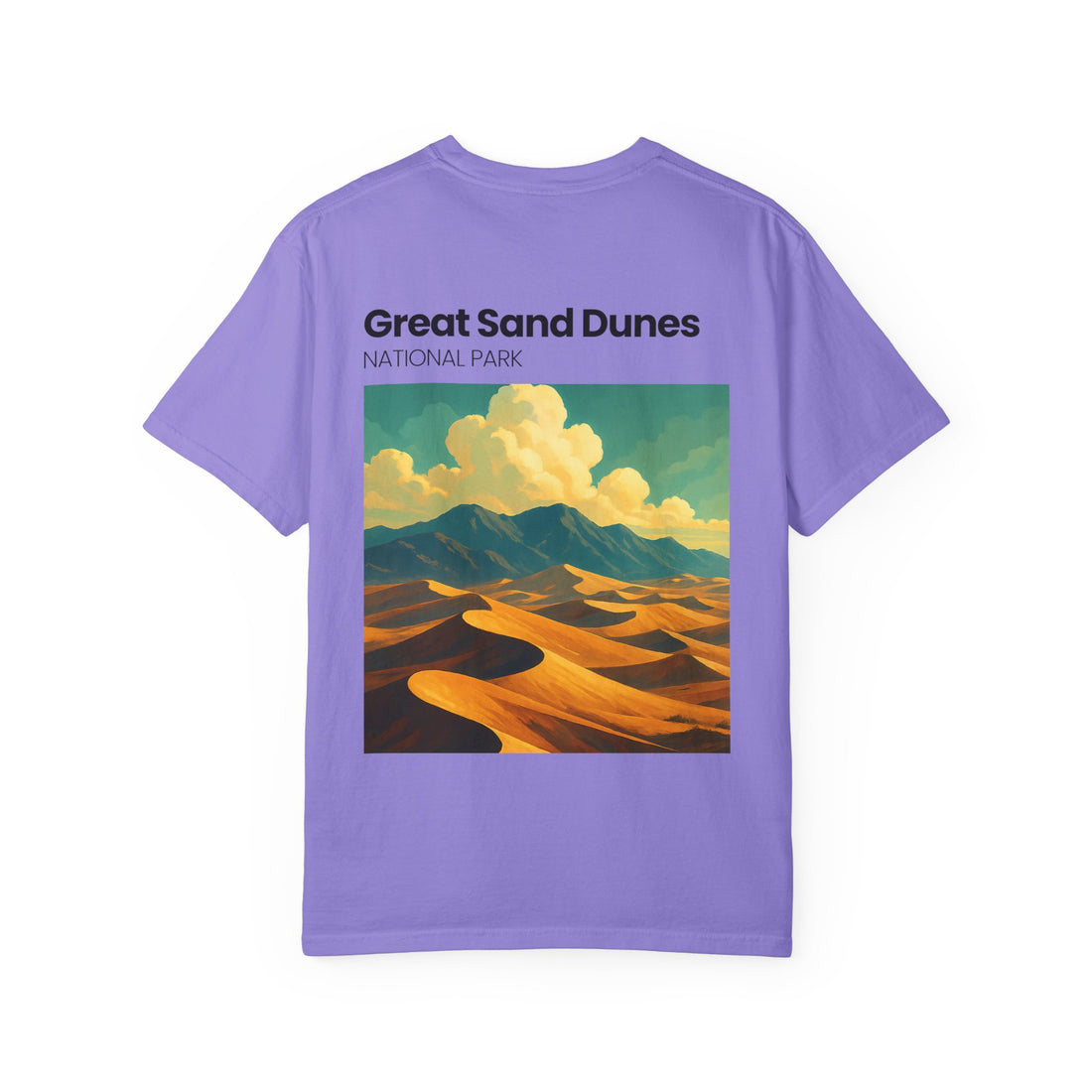 Great Sand Dunes National Park Poster T-Shirt | Desert Dunes Graphic Tee