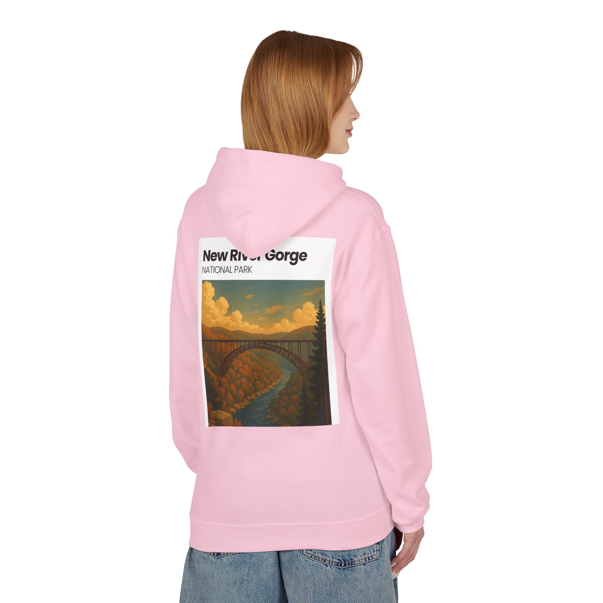 New River Gorge National Park hoodie | Scenic Bridge Landscape Pullover