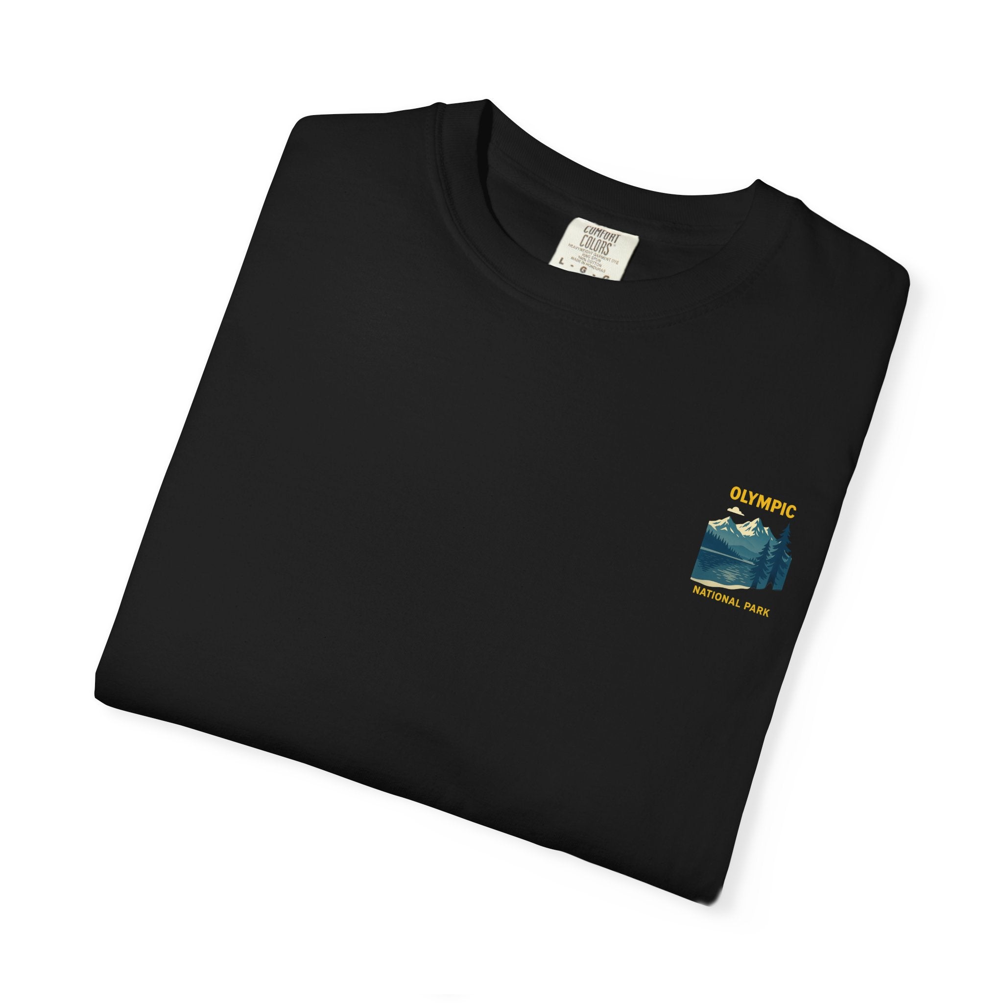Olympic National Park landscape T-Shirt | mountain lake forest tee