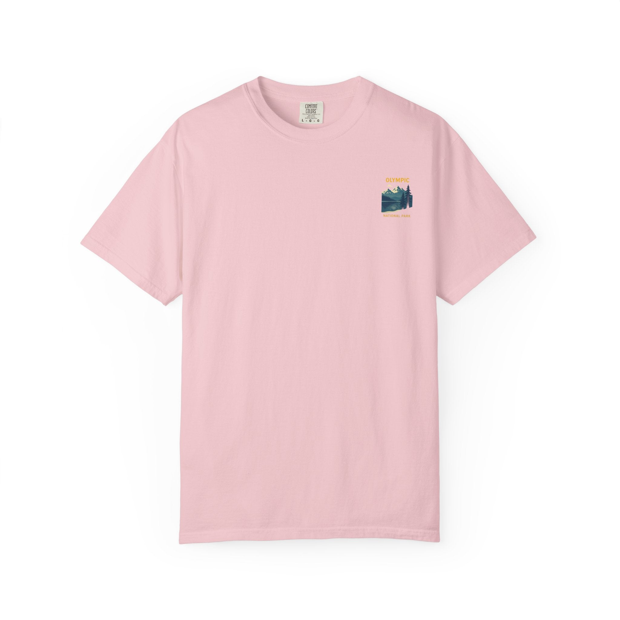 Olympic National Park landscape T-Shirt | mountain lake forest tee