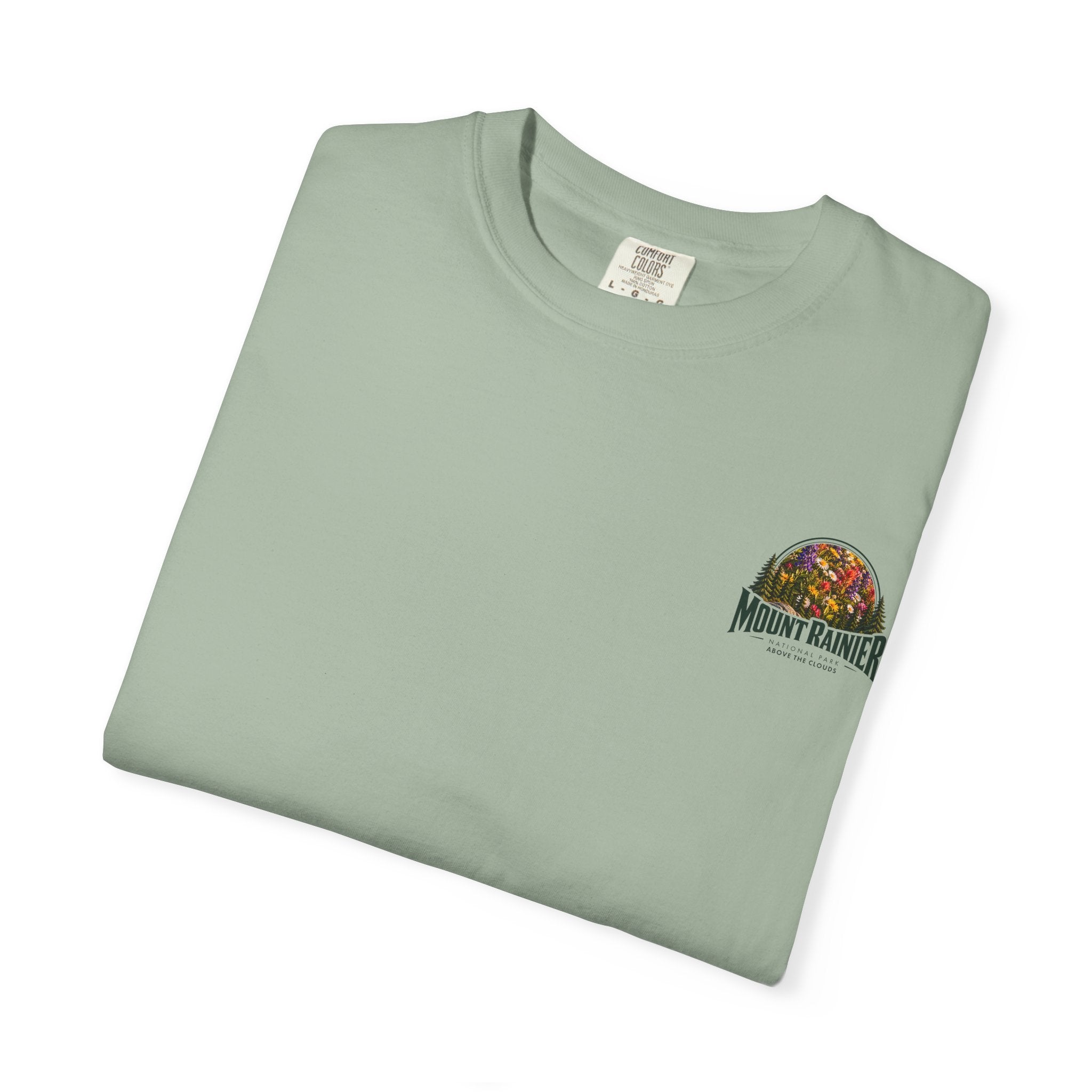 Mount Rainier National Park – Wildflower Meadow Graphic T-Shirt