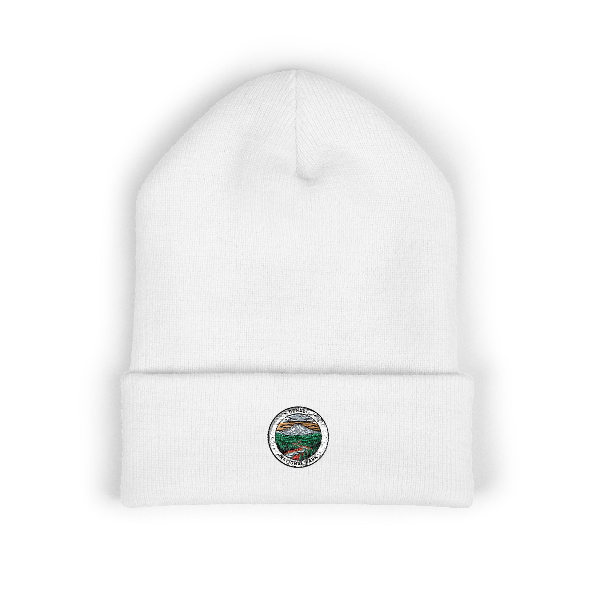 Denali National Park Patch Beanie | Embroidered Cuffed Beanie