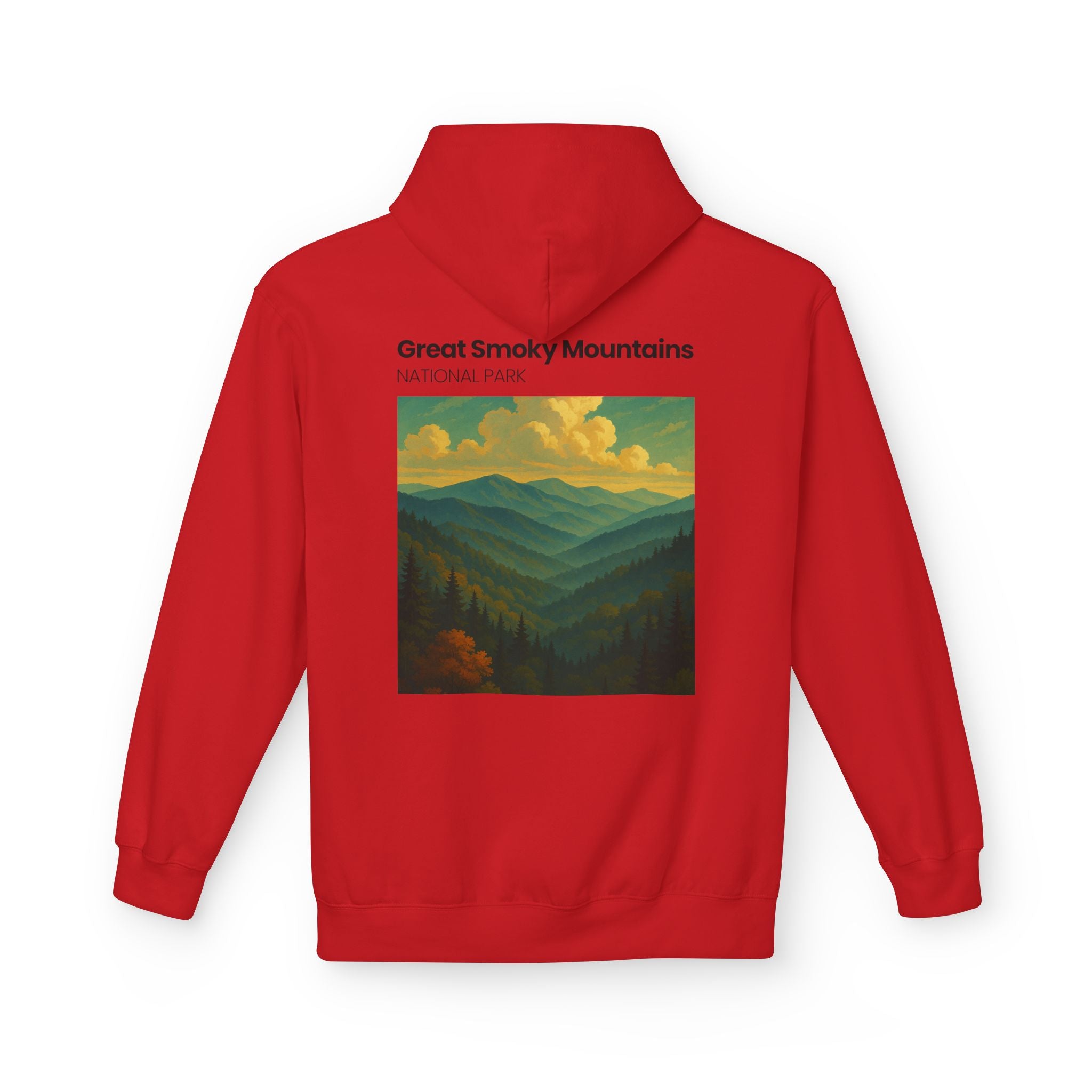 Great Smoky Mountains landscape hoodie | National Park pullover