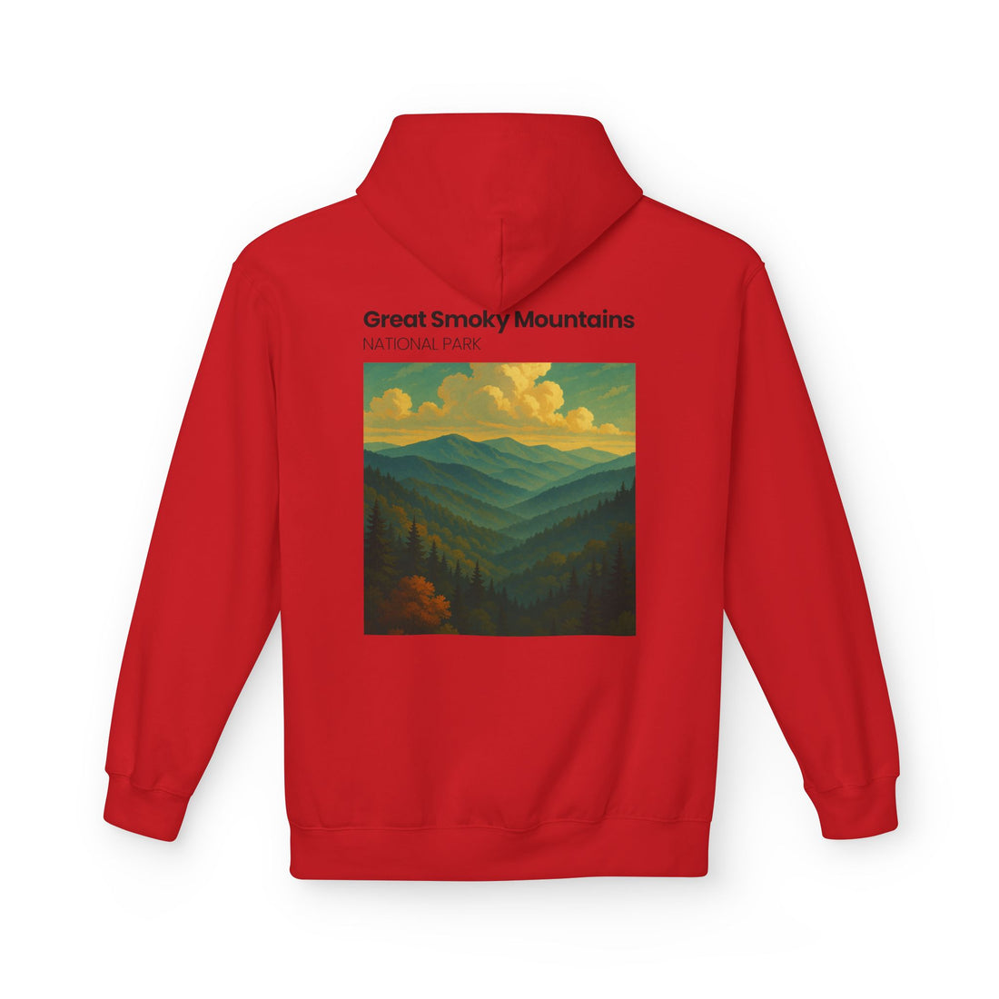 Great Smoky Mountains landscape hoodie | National Park pullover