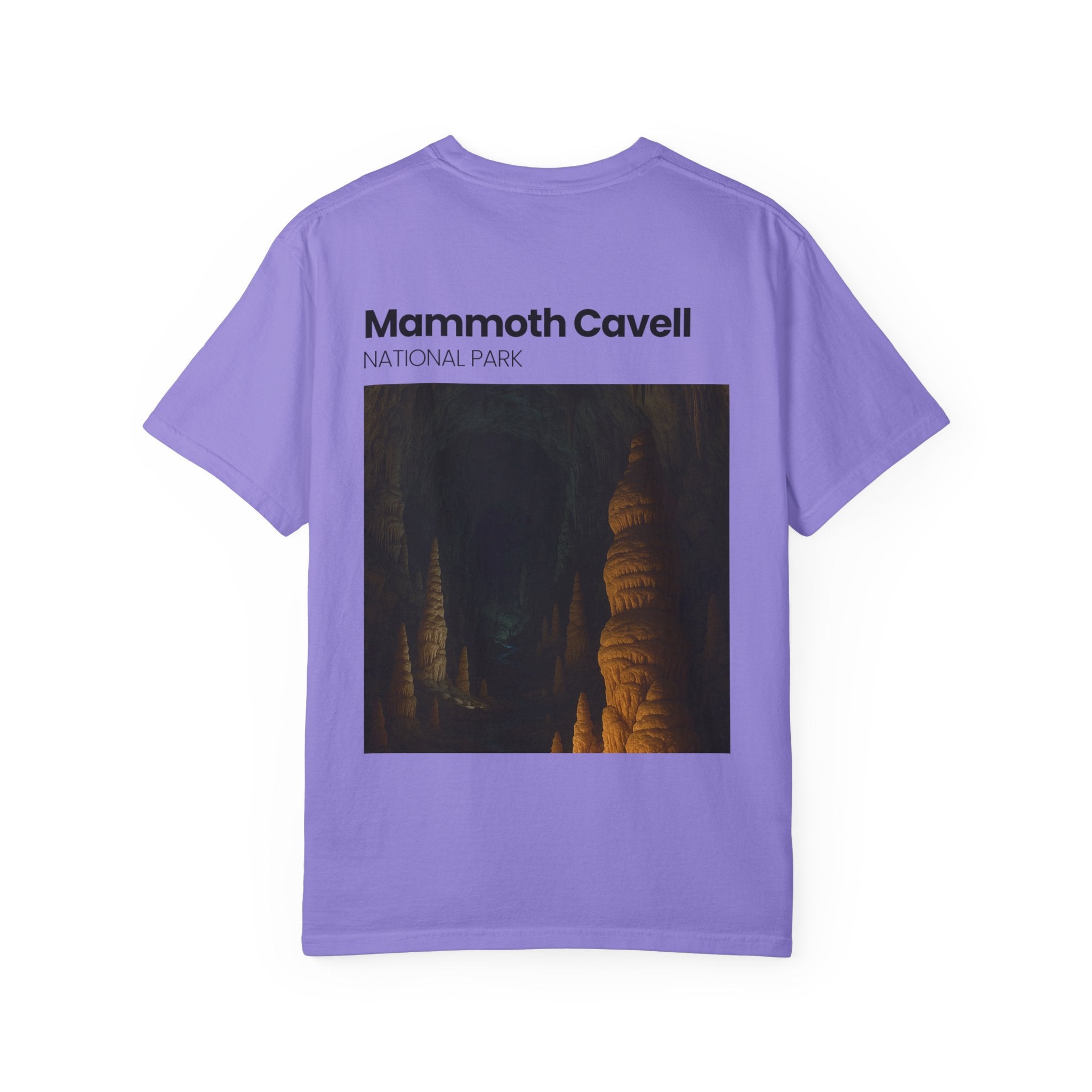 Mammoth Cavell National Park T-shirt | Cave Stalactite Photo Tee