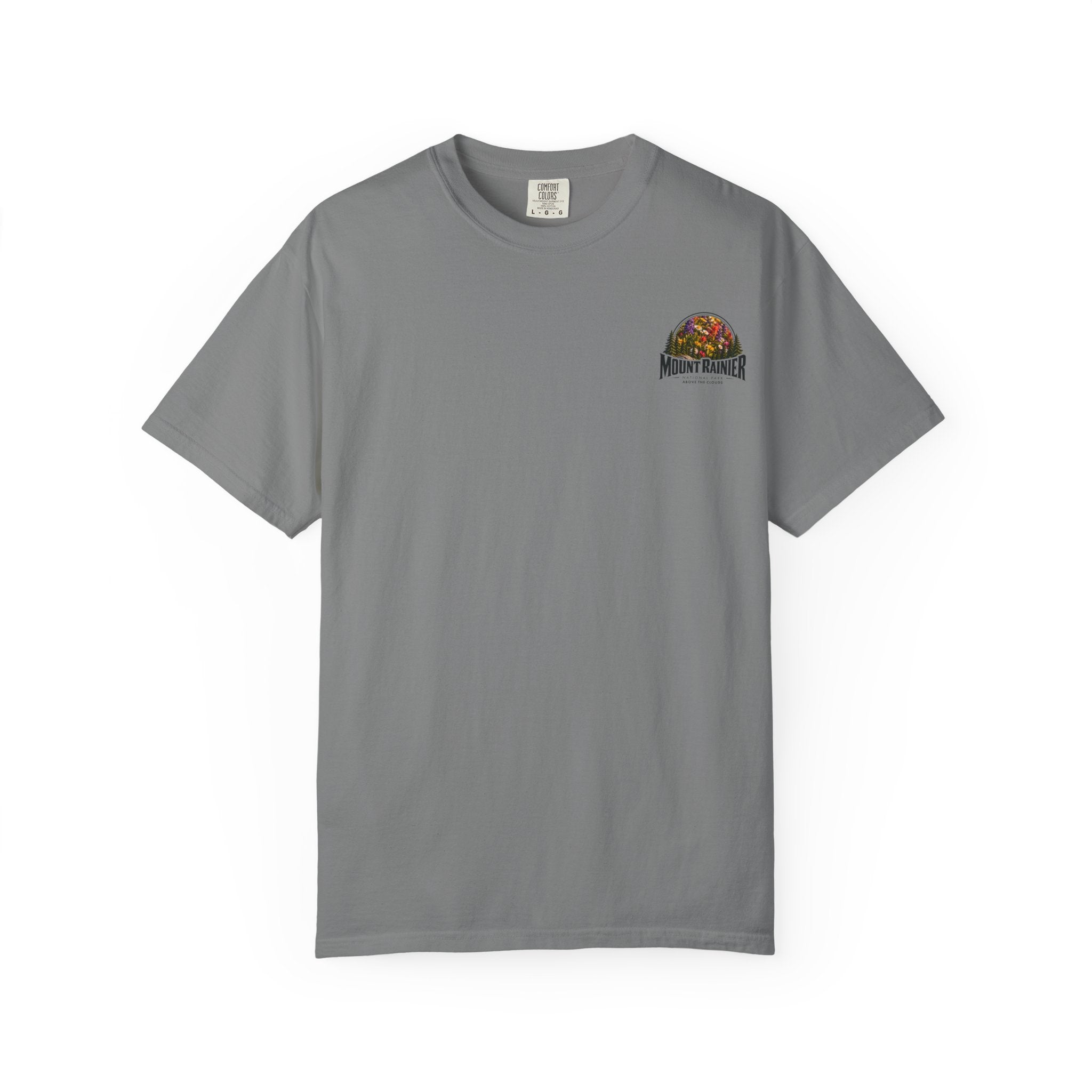 Mount Rainier National Park – Wildflower Meadow Graphic T-Shirt